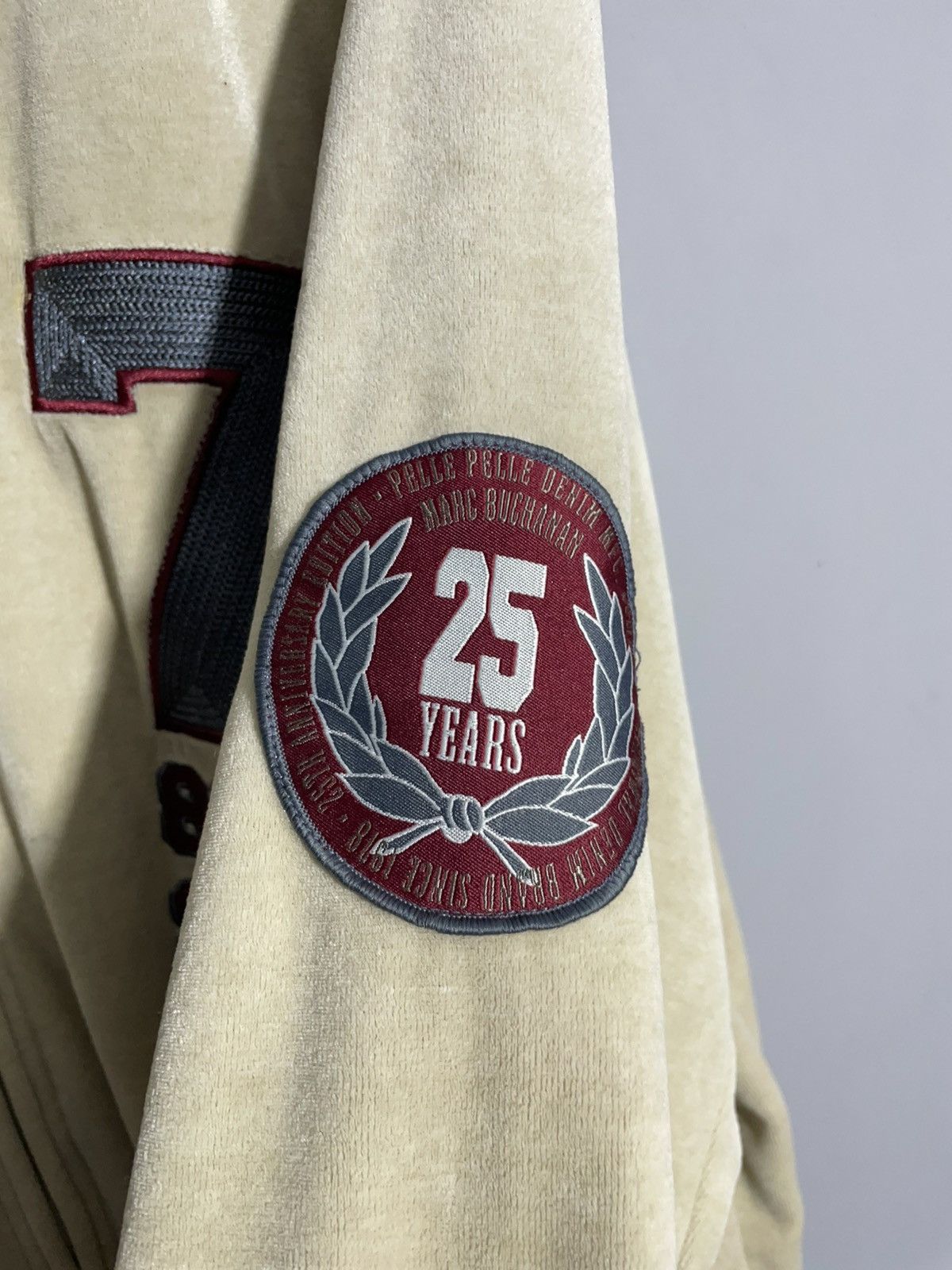 Pelle Pelle Pelle Pelle Marc Buchanan Full Zip Beige Sweatshirt size XL Size US XL / EU 56 / 4 - 5 Thumbnail