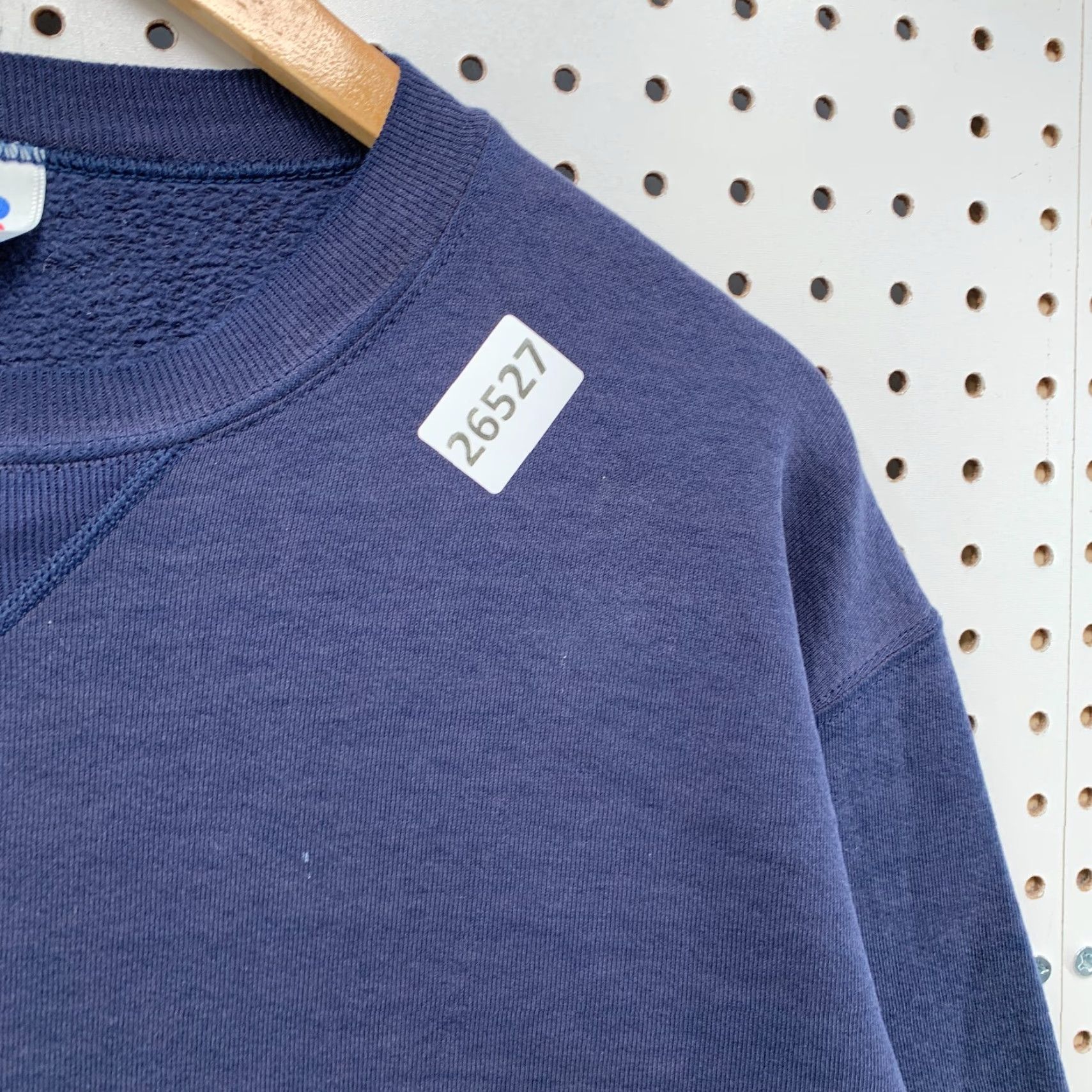 Russell Athletic VINTAGE Russell Athletic Crewneck Sweatshirt Blue Adult Large USA MADE 80s 90s Mens Sweatshirt Size US L / EU 52-54 / 3 - 6 Thumbnail