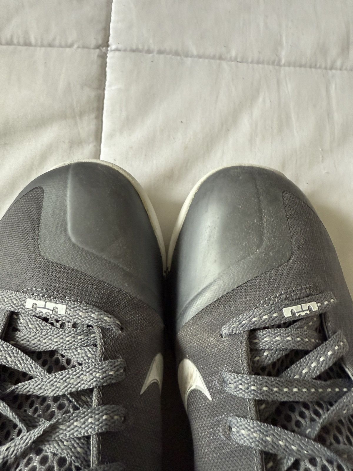 Nike 2012 Nike LeBron 9 “Cool Grey” Size US 10 / EU 43 - 2 Thumbnail