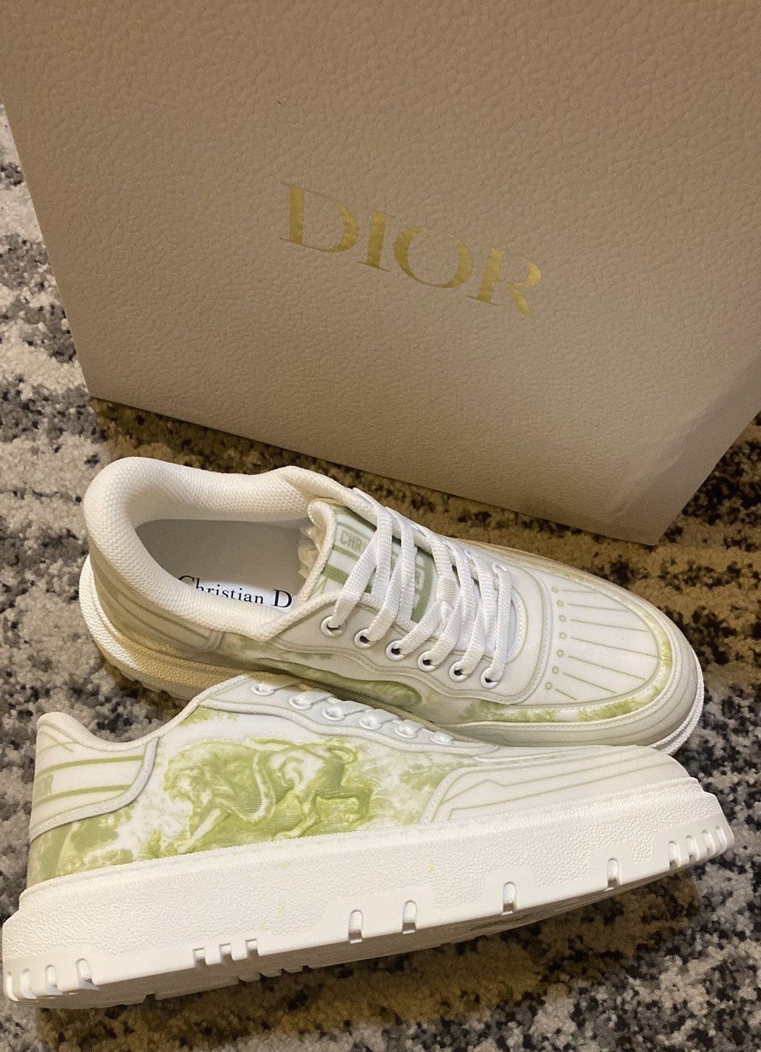 dior fabric for custom shoes