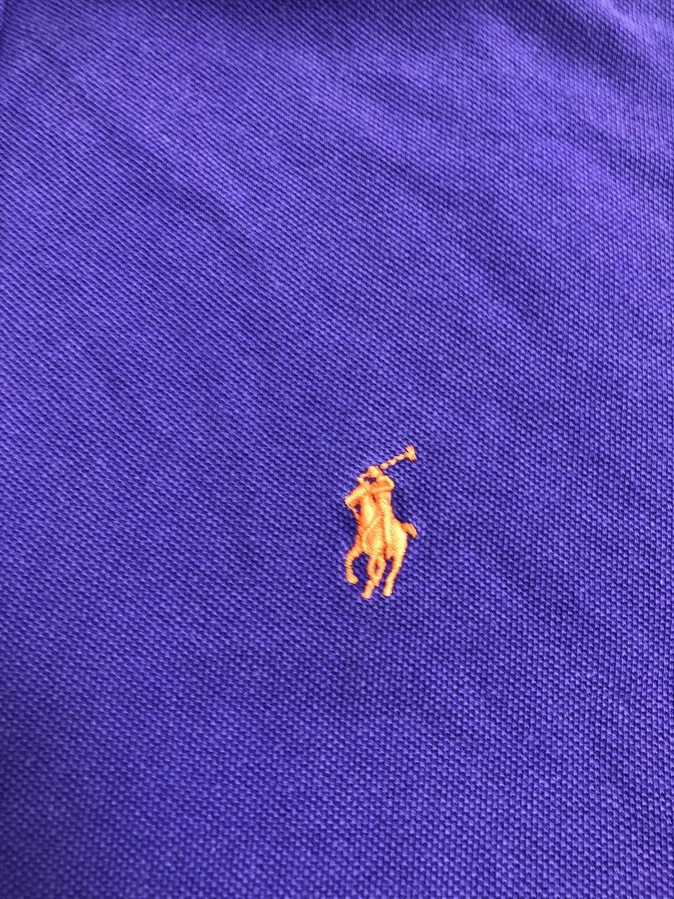 Polo Ralph Lauren × Vintage Polo Ralph Lauren Polo T-Shirt Logo Purple Old Money Y2K Size US XL / EU 56 / 4 - 10 Thumbnail
