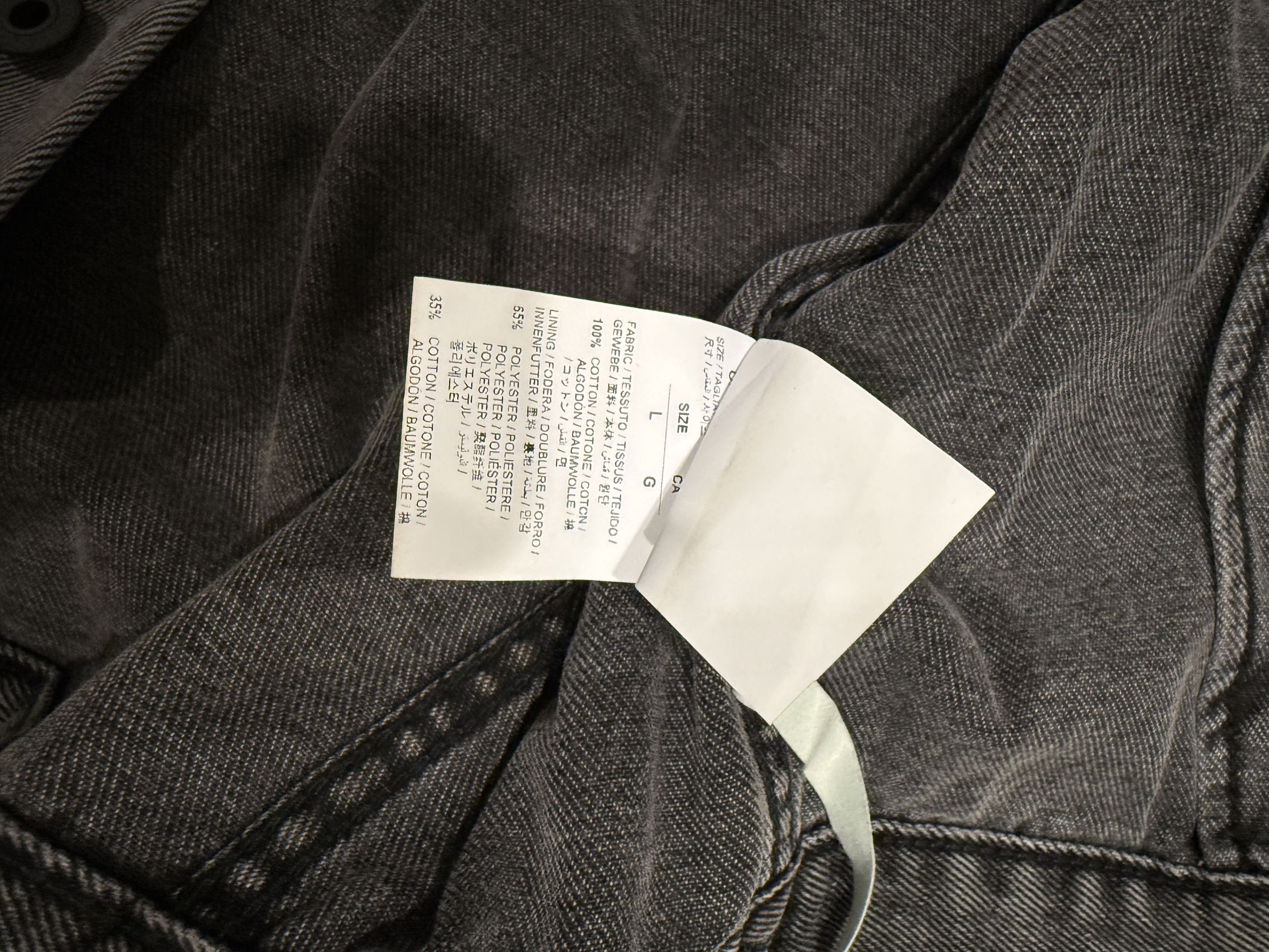 Off-White Off-White Arrows Black Denim Jacket Large Size US L / EU 52-54 / 3 - 4 Thumbnail
