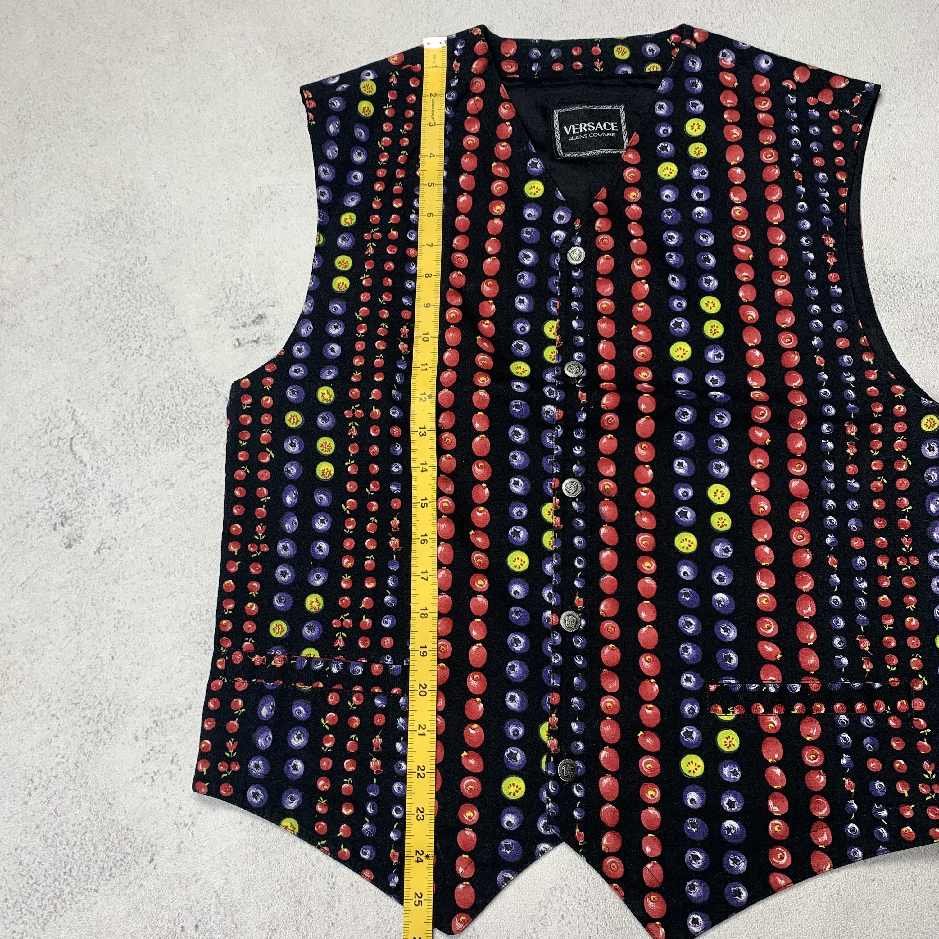 Versace Vintage Versace Jeans Couture Vest Size US L / EU 52-54 / 3 - 7 Thumbnail