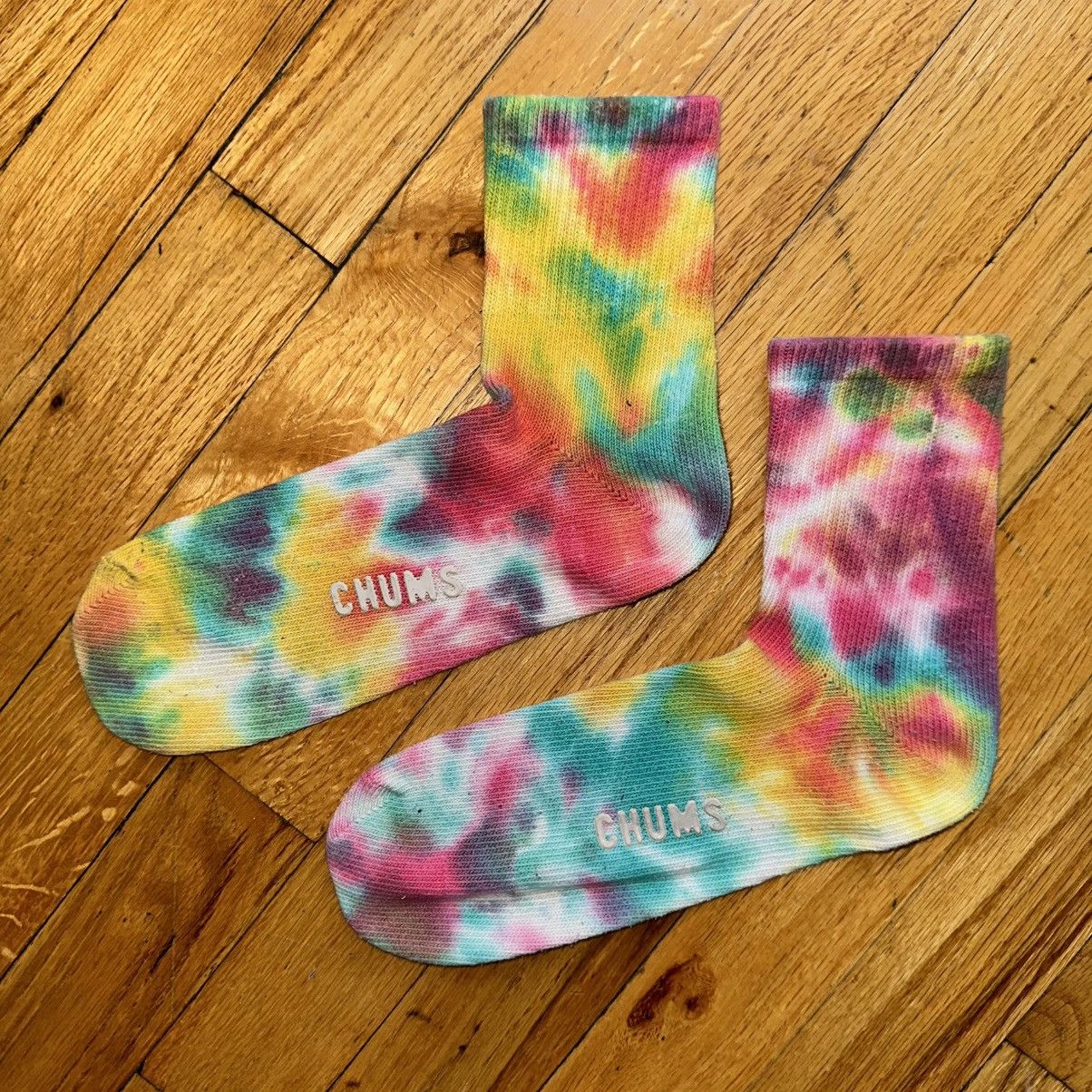 Chums Rainbow tiedye socks Size ONE SIZE - 2 Thumbnail