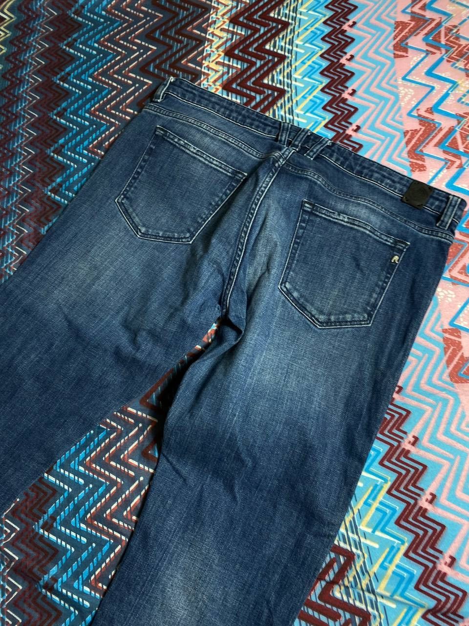 Replay × Vintage Vintage Bootcut Flare Baggy Denim jeans Size US 32 / EU 48 - 17 Thumbnail