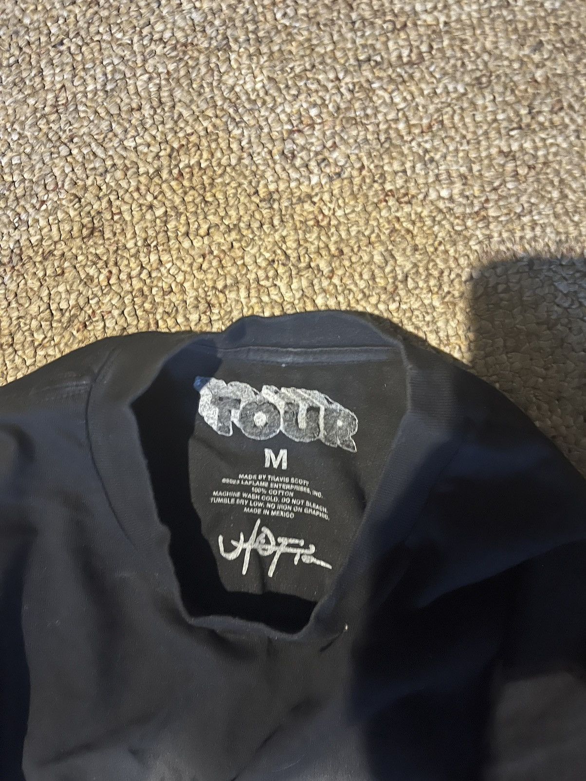 Travis Scott travis scott concert tee Size US M / EU 48-50 / 2 - 3 Thumbnail