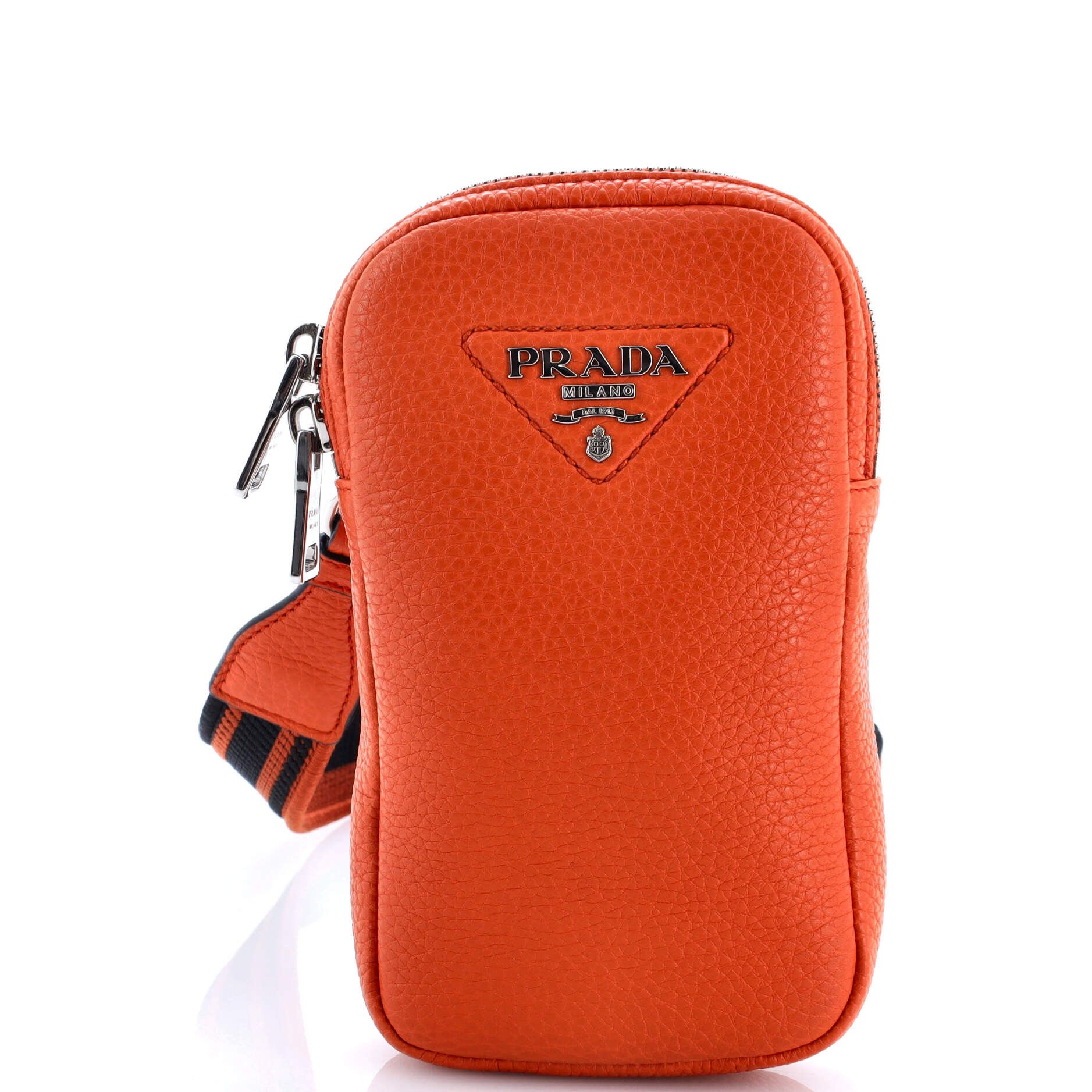 Prada Flou Phone Crossbody Size ONE SIZE - 1 Thumbnail