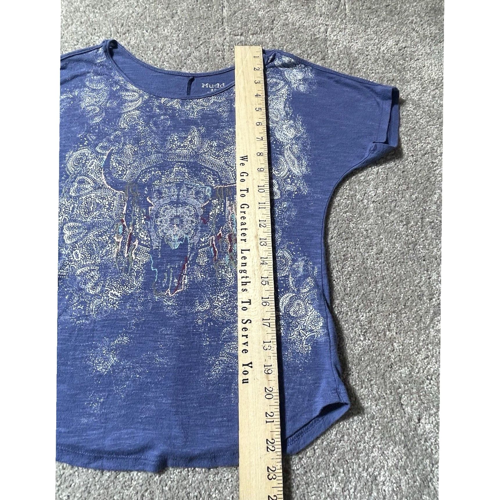 Vintage VINTAGE Mudd Tank Top XS Cowgirl Aztec Western Graphic Cold Shoulder Dark Fairy Women XS Tank Size XS / US 0-2 / IT 36-38 - 7 Thumbnail