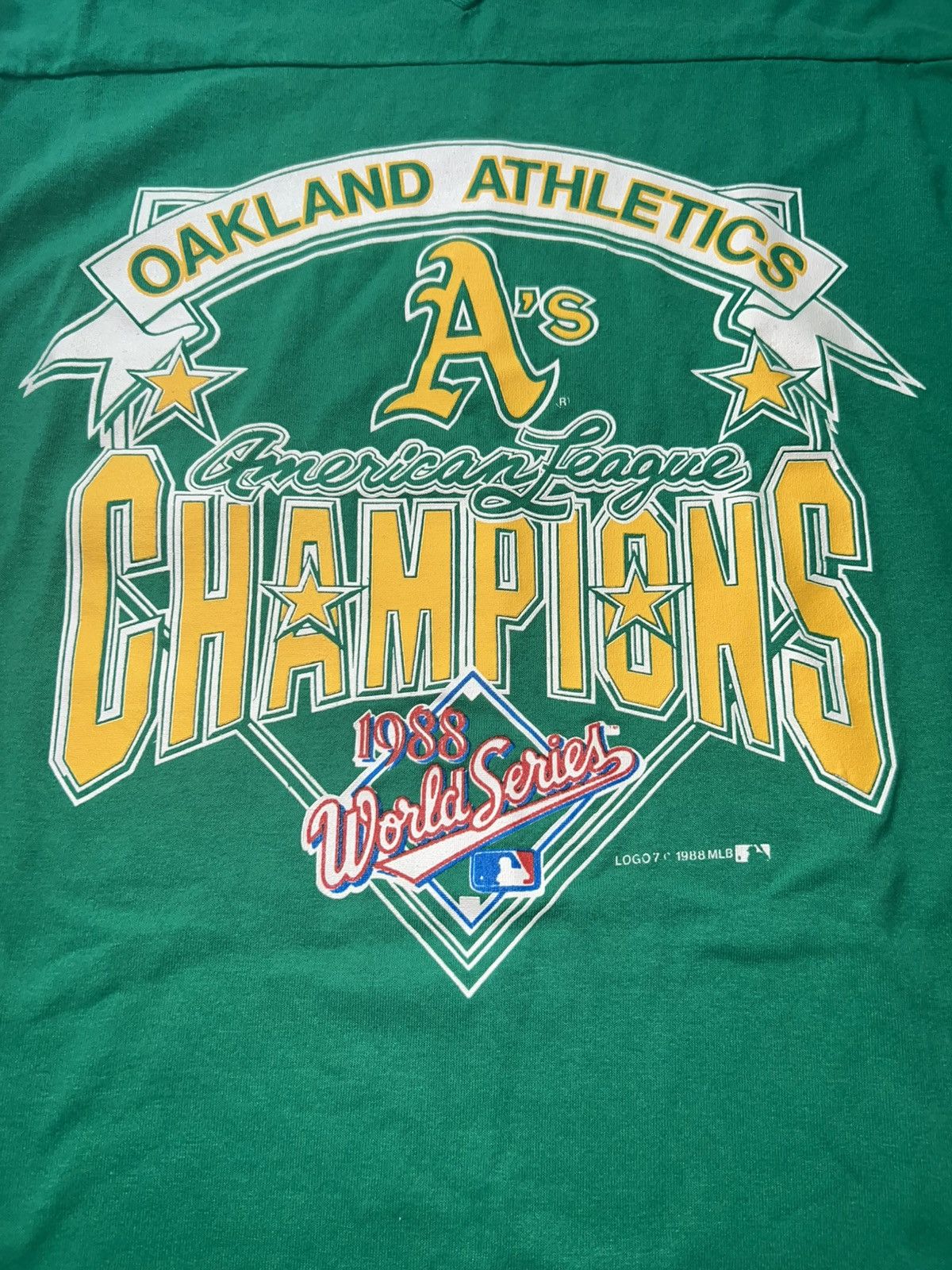 Logo 7 7 Logo 1988 Oakland A’s Tee Size US M / EU 48-50 / 2 - 2 Thumbnail