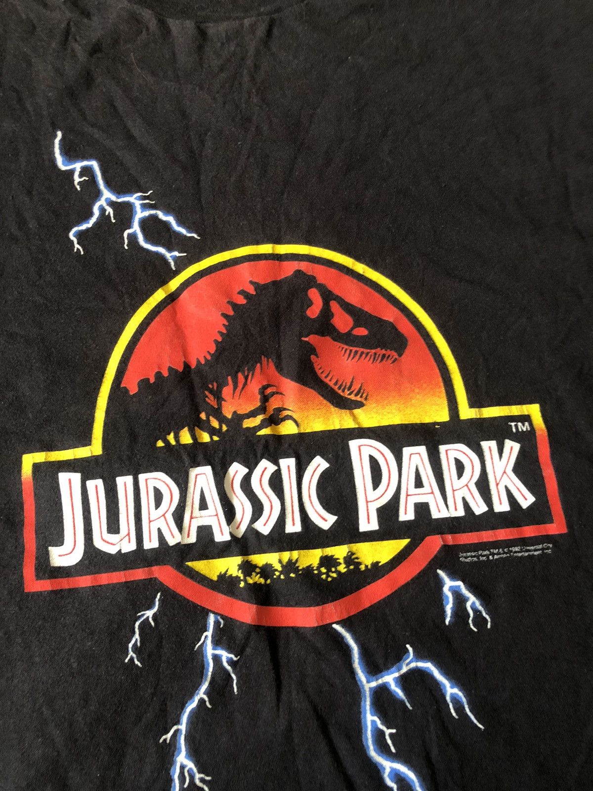 Expert Horror × Vintage VINTAGE 1992 JURASSIC PARK TEE Size US XL / EU 56 / 4 - 3 Thumbnail