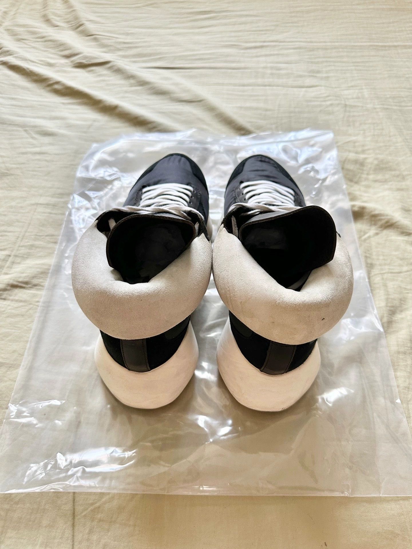Rick Owens Rick Owens x Adidas RO Runner OG Black White Tank Sneaker Size US 9.5 / EU 42-43 - 4 Thumbnail