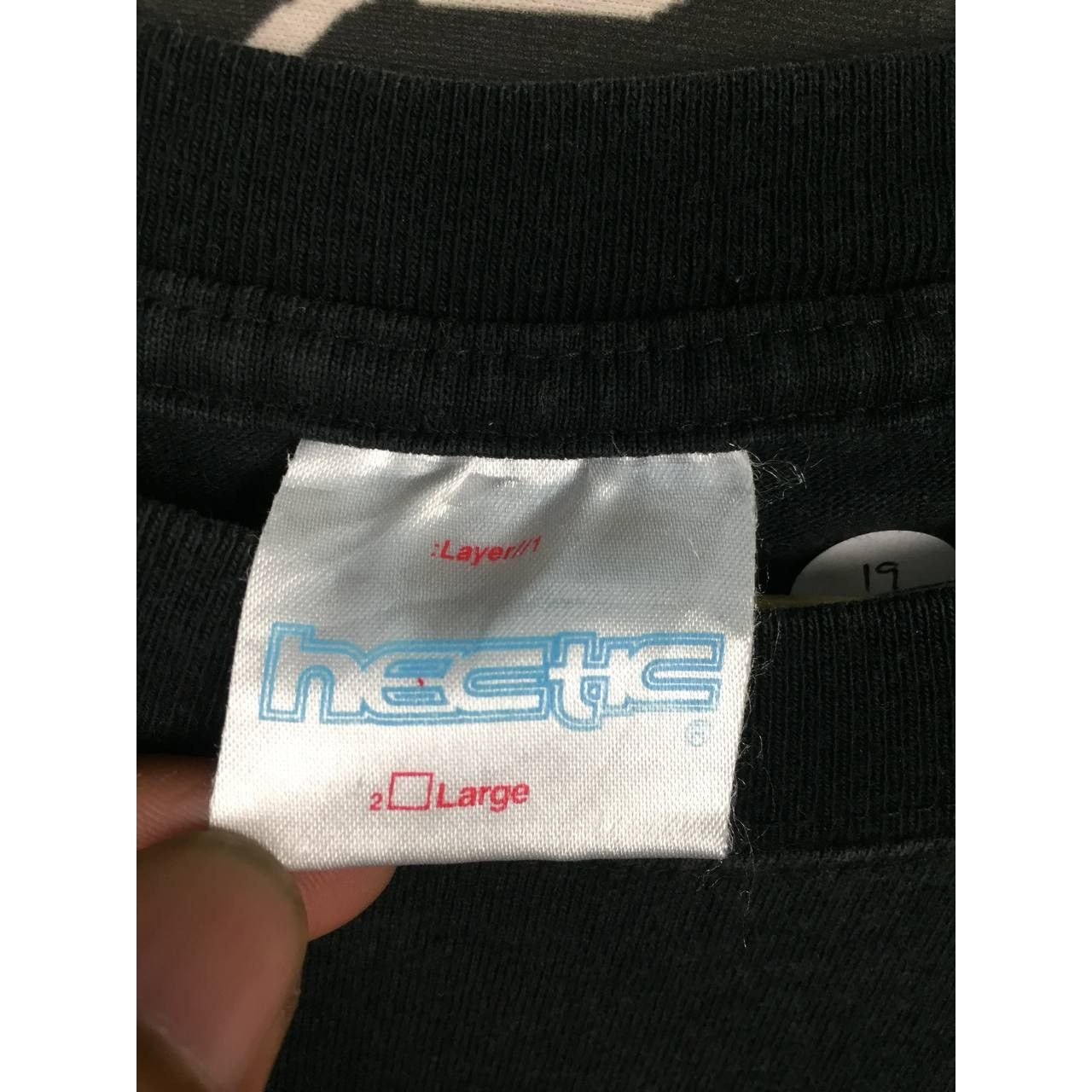 Japanese Brand Mad Hectic Japanese Streetwear Diagonal Stripe Tee Size US M / EU 48-50 / 2 - 7 Thumbnail