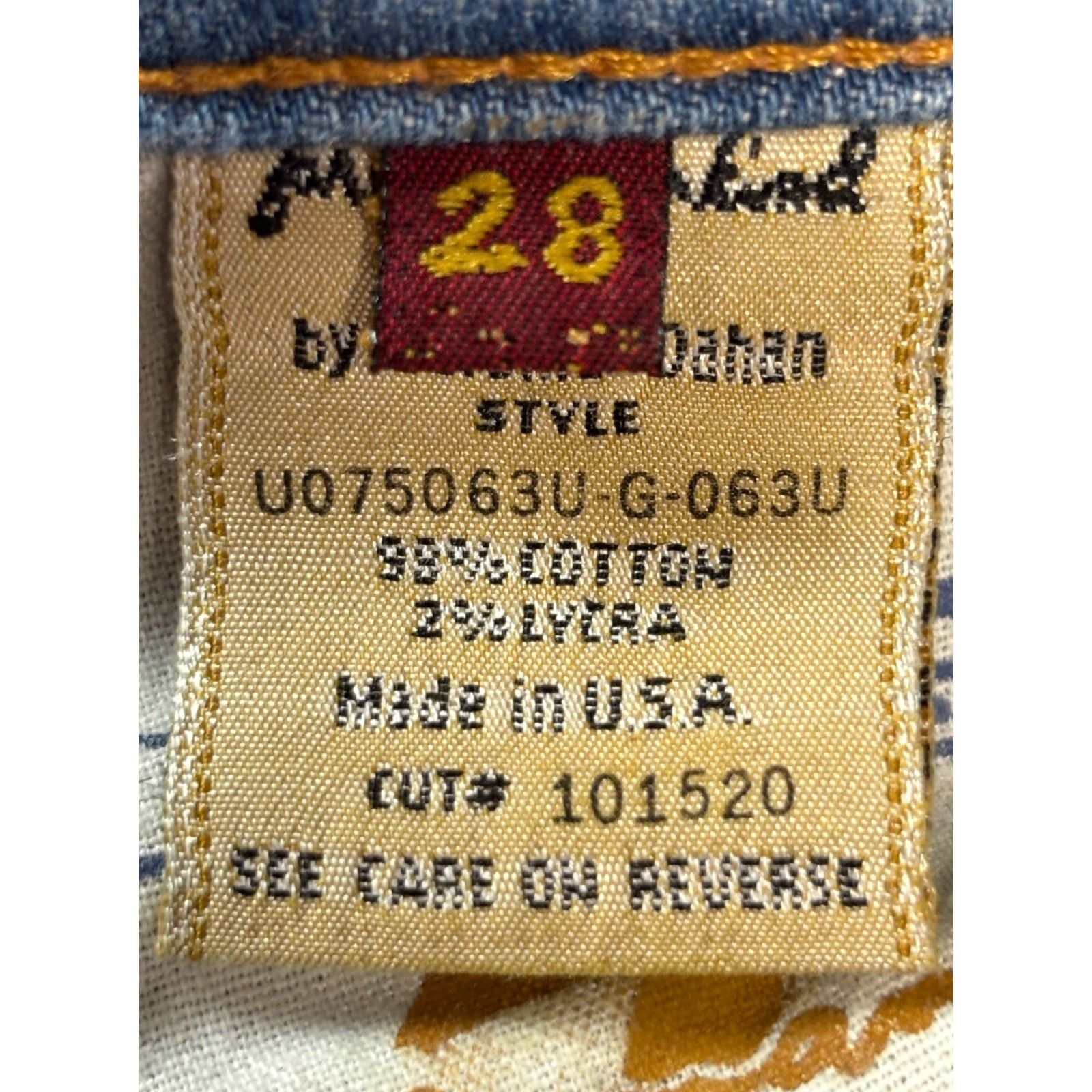 7 For All Mankind VINTAGE 7 For All Mankind Bootcut Jeans Women Size 28 Light Wash Denim USA Y2K Flare Size 28" / US 6 / IT 42 - 6 Thumbnail