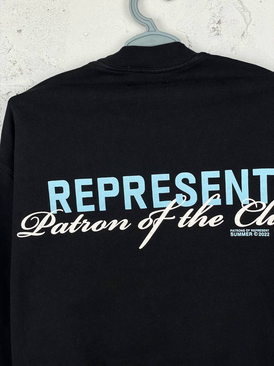 Represent Clo. Represent Patron of the Club Sweatshirt Black Size US M / EU 48-50 / 2 - 9 Thumbnail