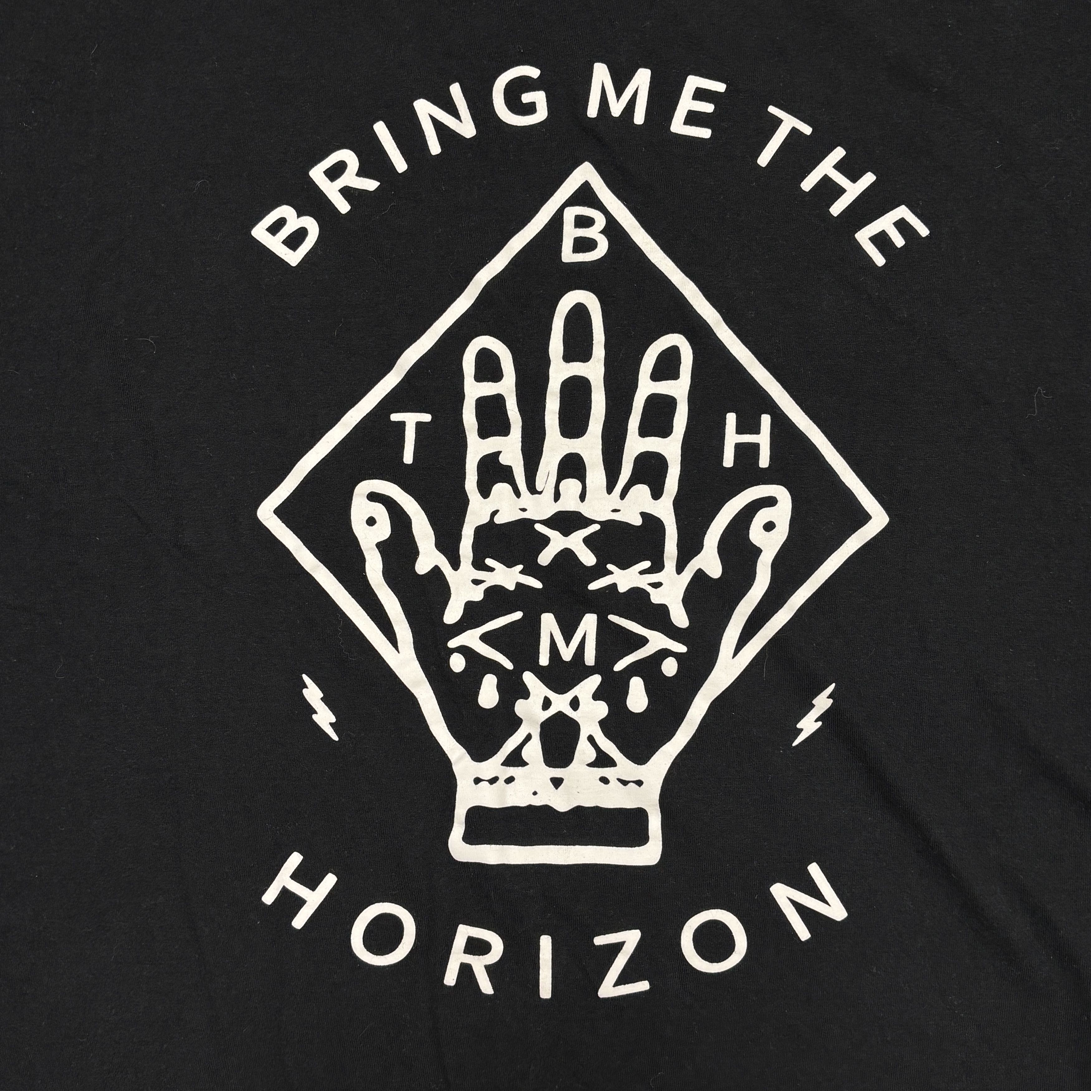 Band Tees Bring Me The Horizon Shirt Tour Y2K Metalcore Rock Band Tee Size US M / EU 48-50 / 2 - 3 Thumbnail