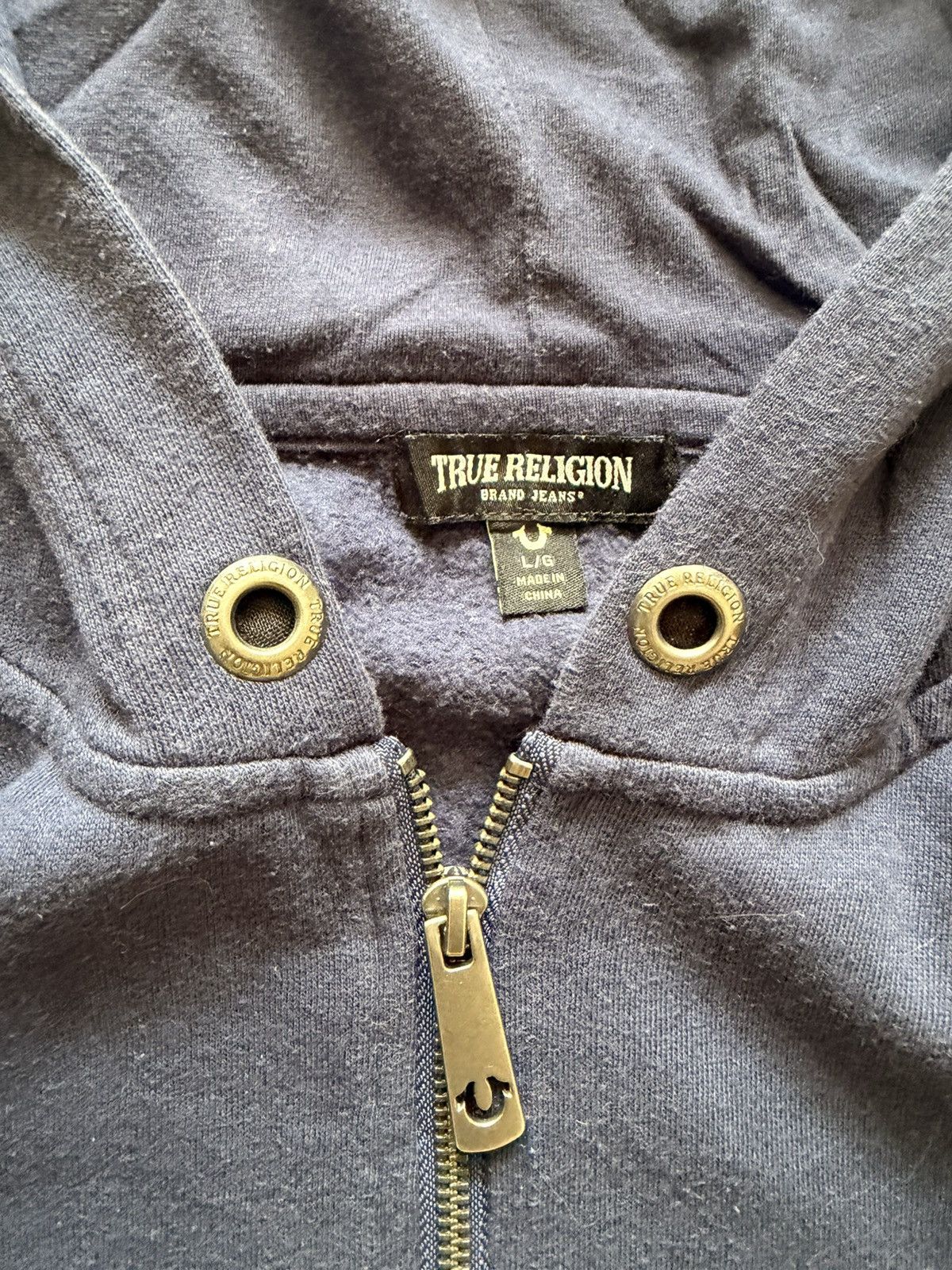 True Religion True Religion Zip Up Hoodie Size US L / EU 52-54 / 3 - 5 Thumbnail