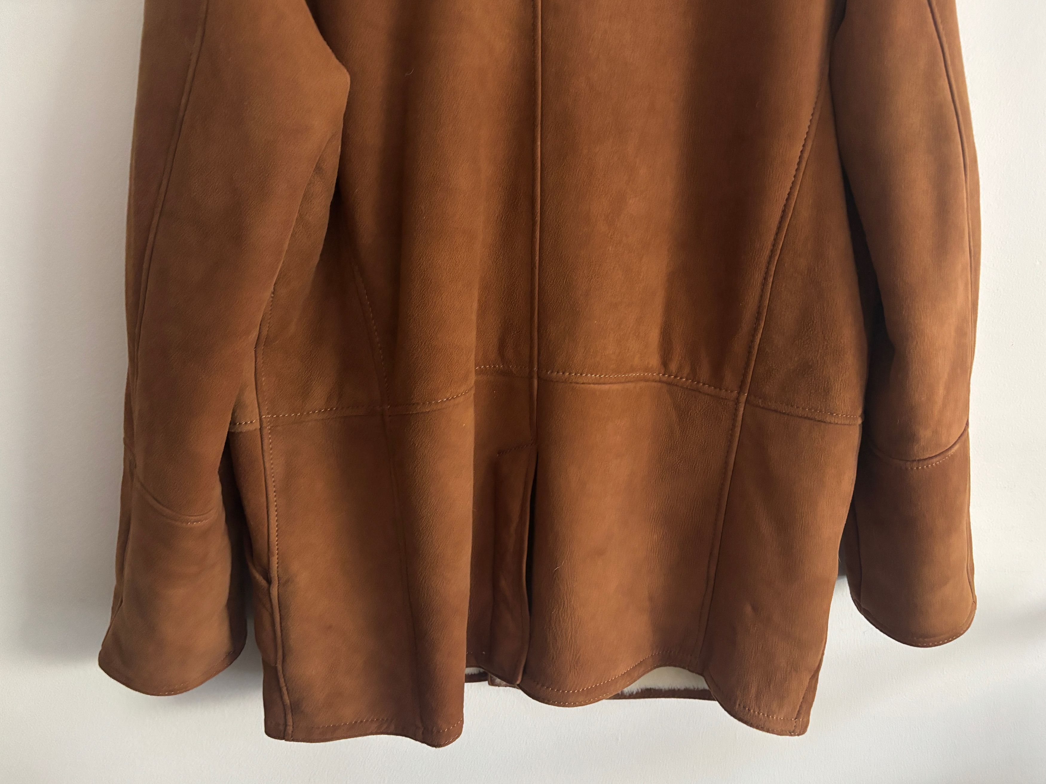 Danier $1750 Shearling Button-up Jacket/ Coat - 40/ Medium-Large Size US M / EU 48-50 / 2 - 7 Thumbnail