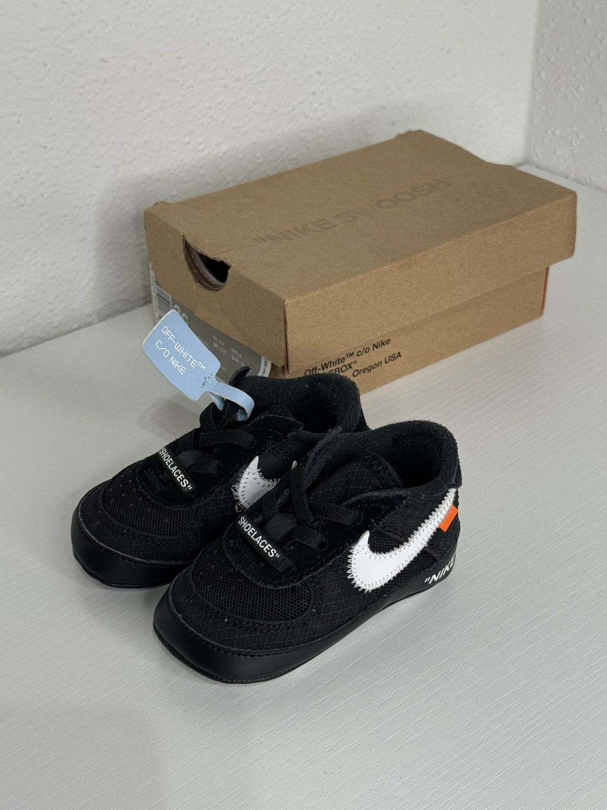 Nike Nike Air Force 1 Low x Off-White Toddler 3C Size US 10 / EU 43 - 1 Thumbnail