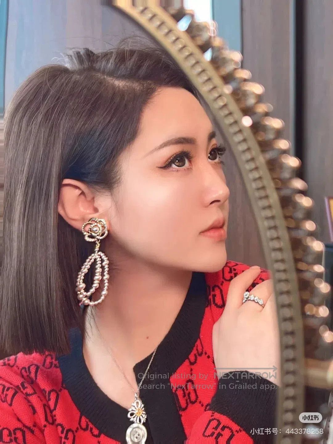 Chanel Chanel Camellia Pearl Earrings. Size ONE SIZE - 4 Thumbnail