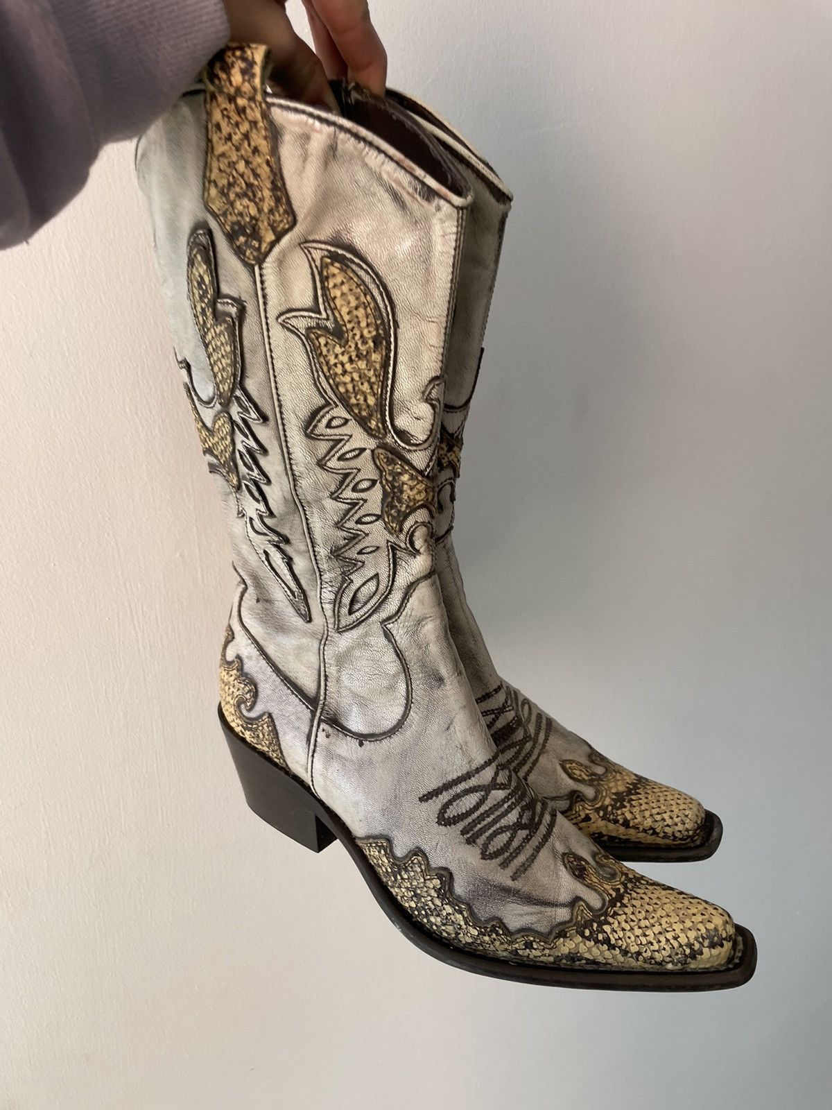 Vintage Vintage cowboy boots Size US 6.5 / IT 36.5 - 6 Thumbnail