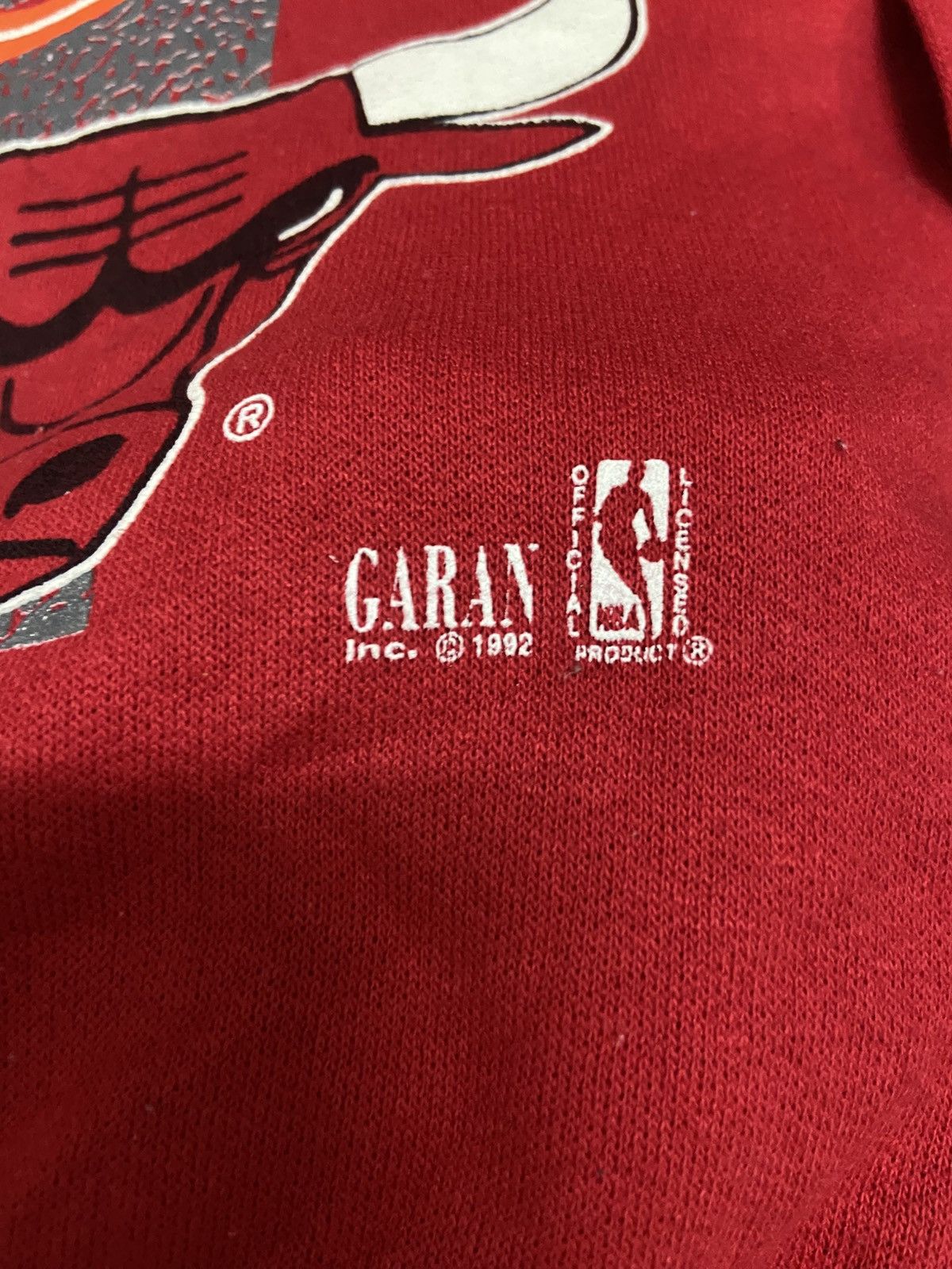 NBA 🔥Rare🔥Vintage 90s NBA Chicago Bull Sweatshirt Size US XL / EU 56 / 4 - 3 Thumbnail
