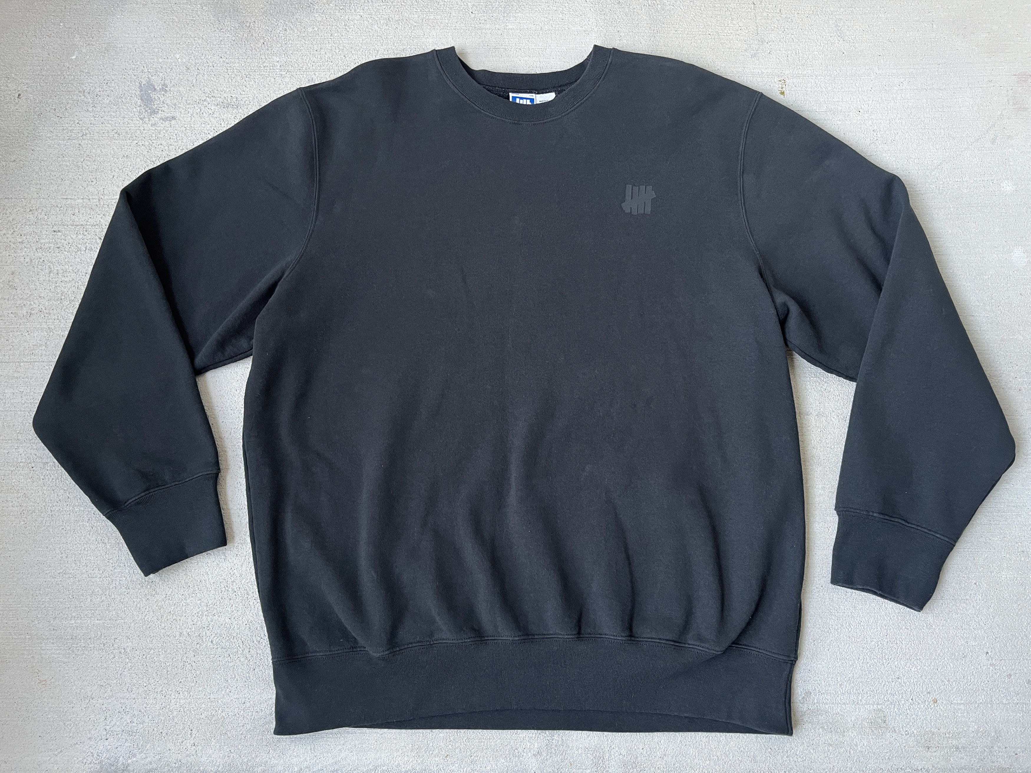Undefeated Undefeated Icon Monkey Pouch Fleece Crewneck Sweatshirt Size US XL / EU 56 / 4 - 1 Thumbnail