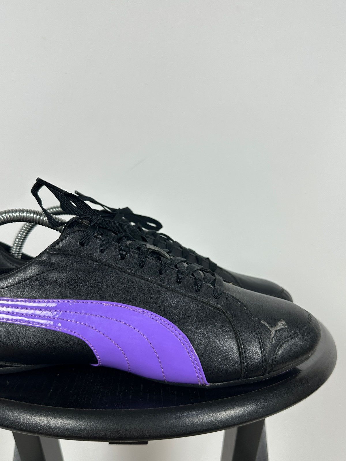 Puma Vintage Puma SpeedCat Y2K Leather Black/Purple Sneakers Size US 9 / IT 39 - 14 Thumbnail