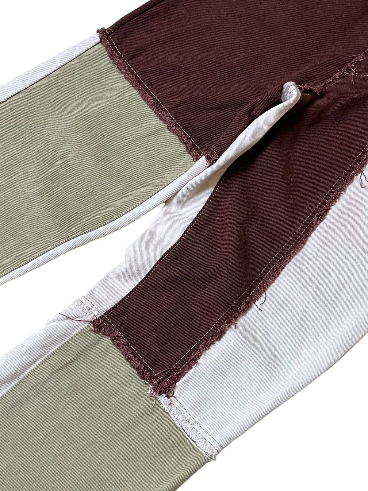 Japanese Brand JAPANESE BRAND SHEIN WOMEN PATCHWORK DISTRESSED PANT Size 29" - 8 Thumbnail