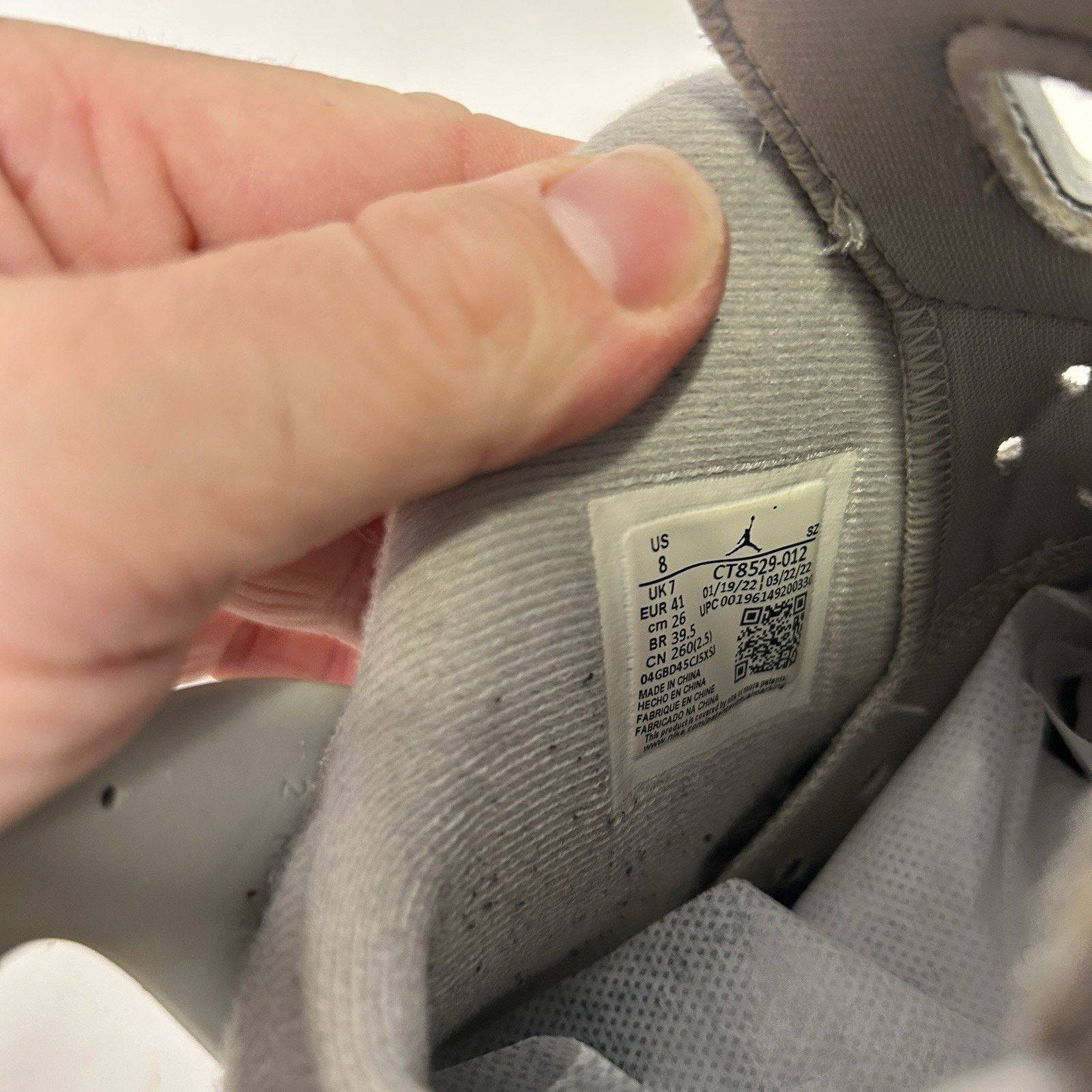 Jordan Brand Nike Air Jordan 6 Retro “Georgetown” 2022 Size US 8 / EU 41 - 10 Thumbnail