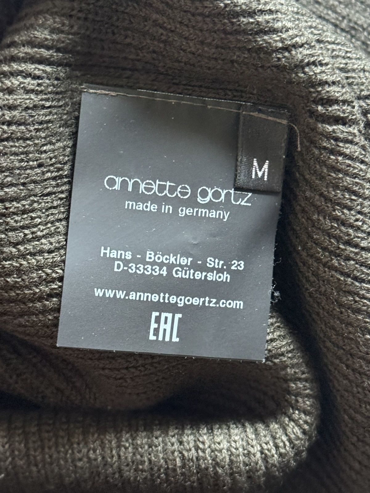 Annette Gortz Annette Gortz M knitwear sweater pullover jumper long sleeve Size M / US 6-8 / IT 42-44 - 5 Thumbnail