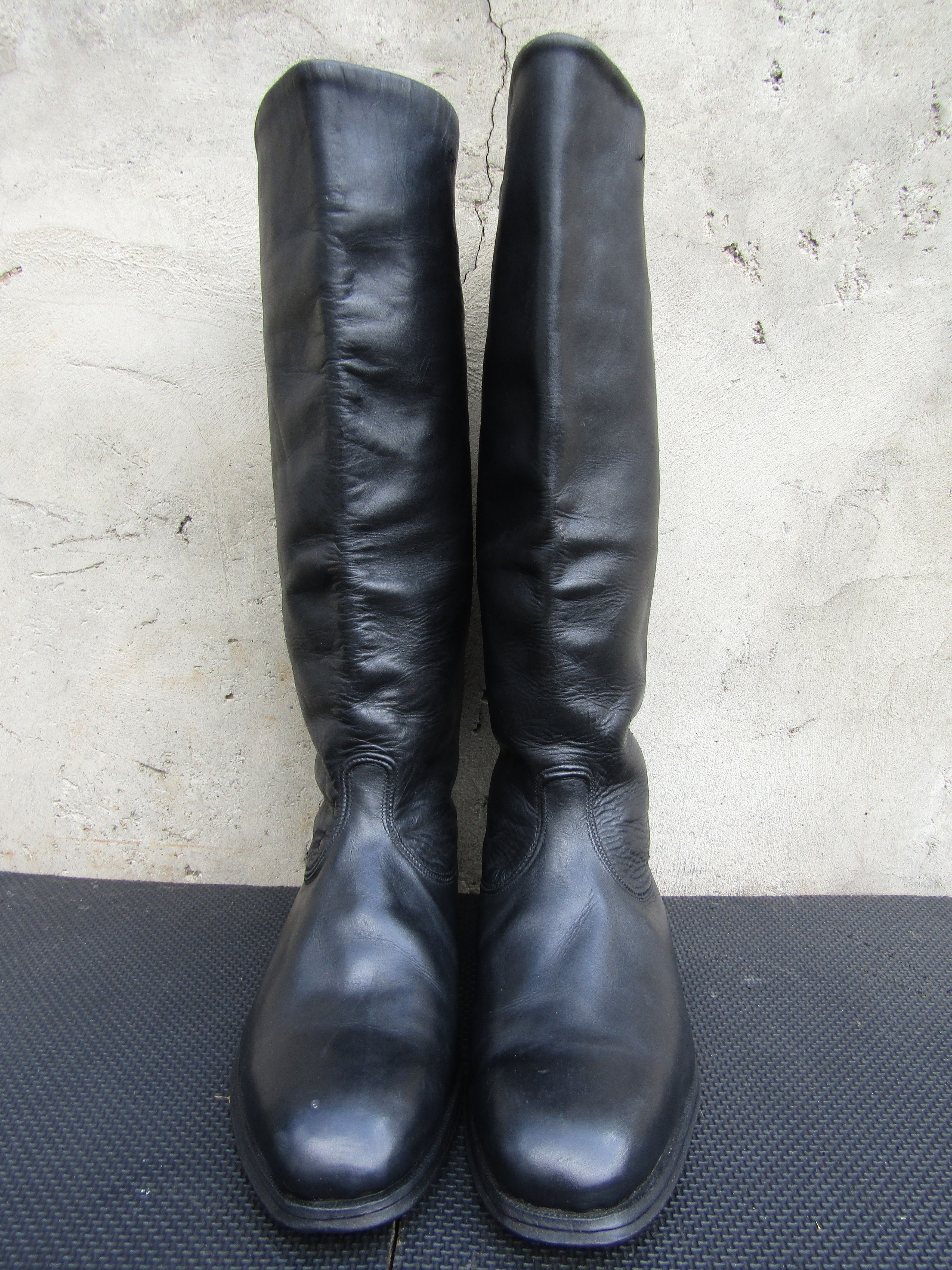Vintage Vintage Army Tall Riding Jack Calvary Boots Biker Patrol Size US 9 / EU 42 - 5 Thumbnail