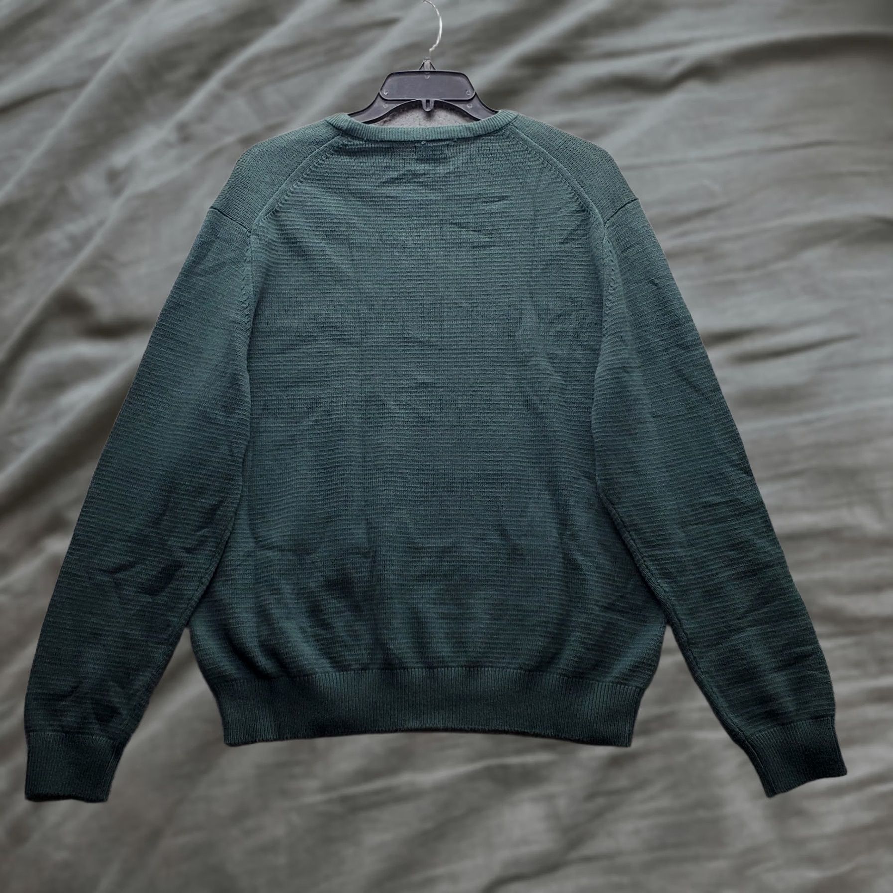 Izod IZOD Mens XXL Green Knitted Embroidered Logo Sweater Crew Neck Pullover Winter Autumn Casual Shirt Size US XXL / EU 58 / 5 - 1 Thumbnail