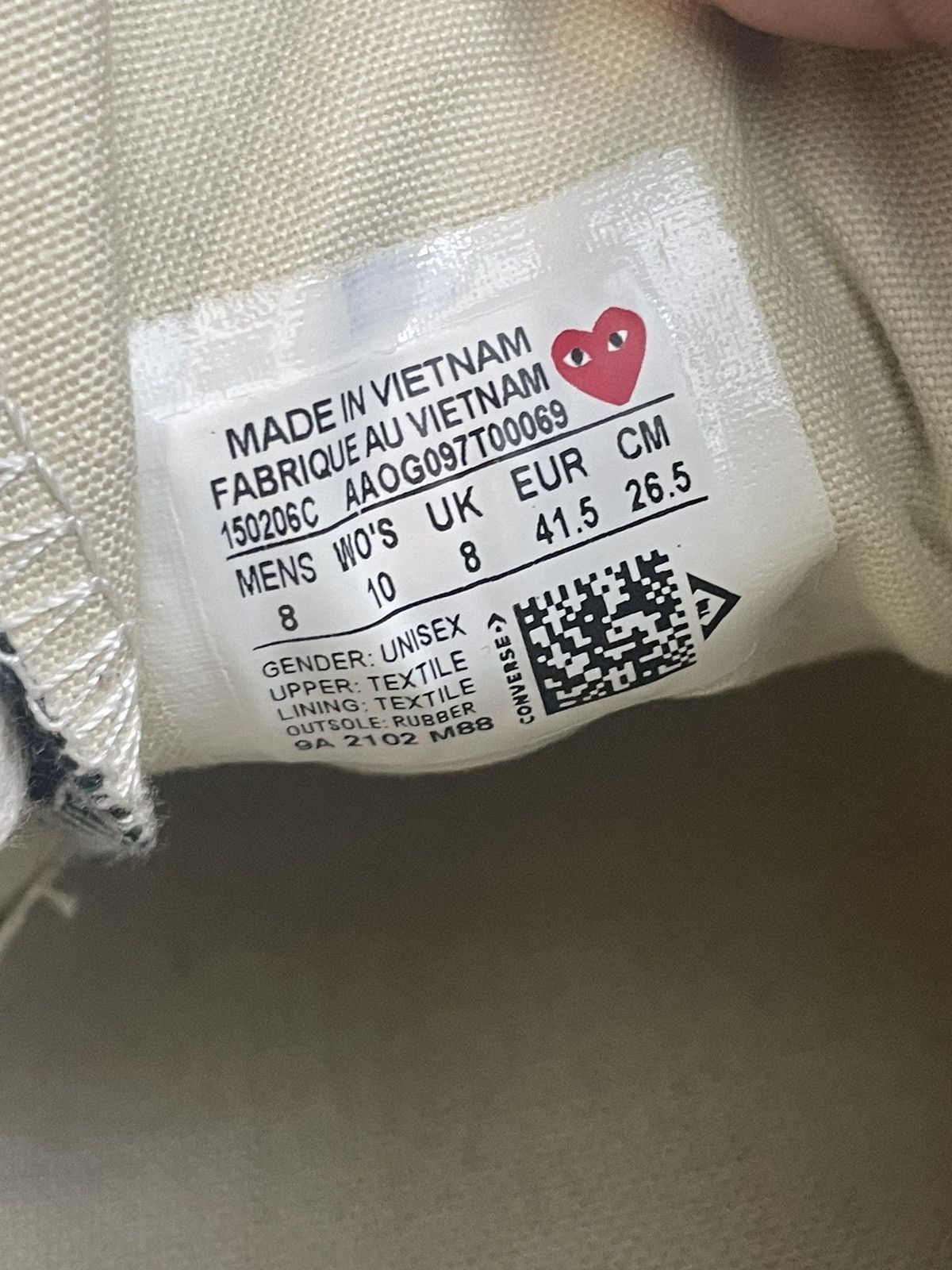 Comme des Garcons × Converse Converse x Comme des Garçons PLAY Size US 8 / EU 41 - 5 Thumbnail