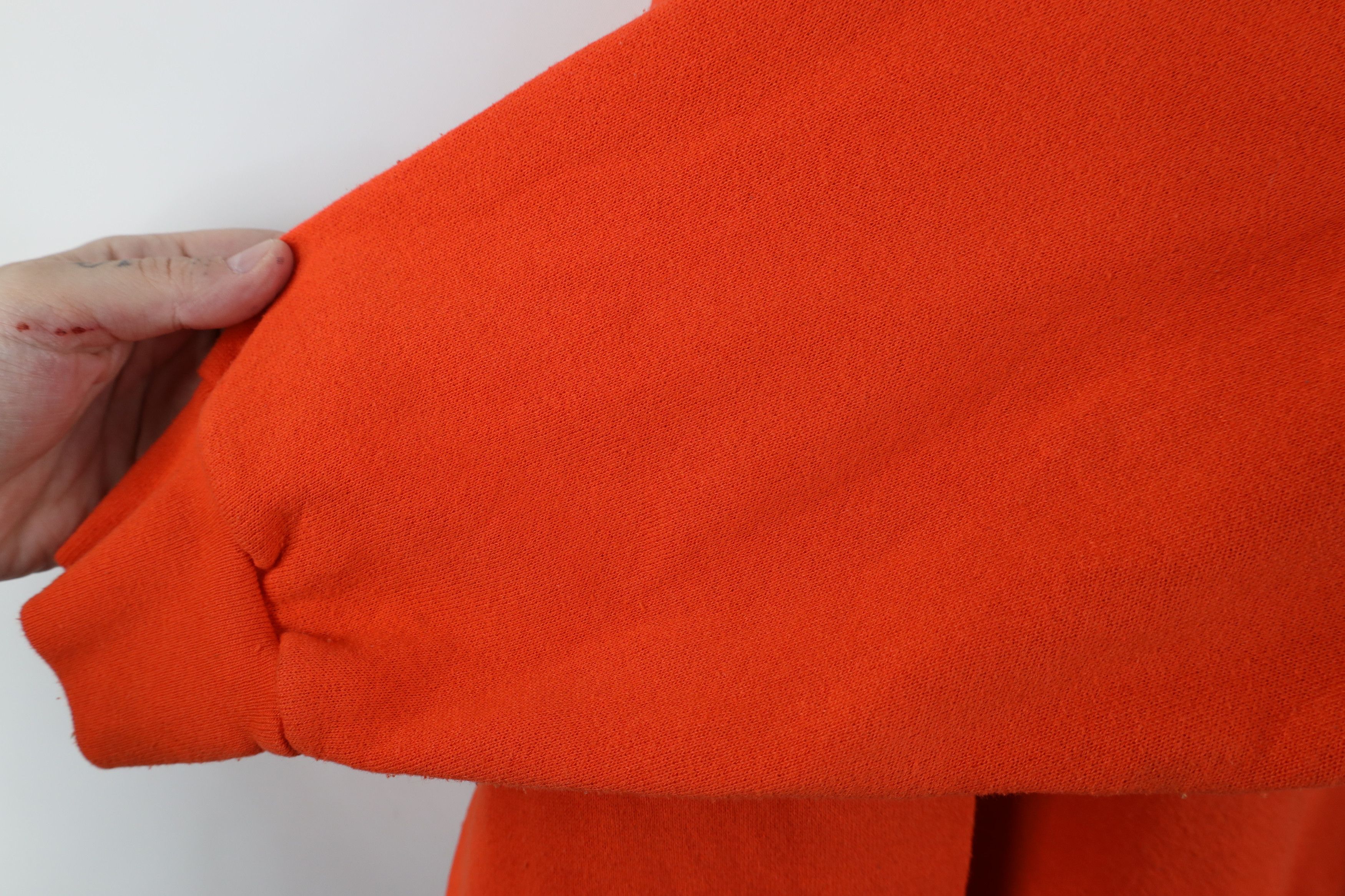 Vintage Vintage 90s BSA Boy Scouts of America Sweatshirt Orange USA Size US XL / EU 56 / 4 - 8 Thumbnail