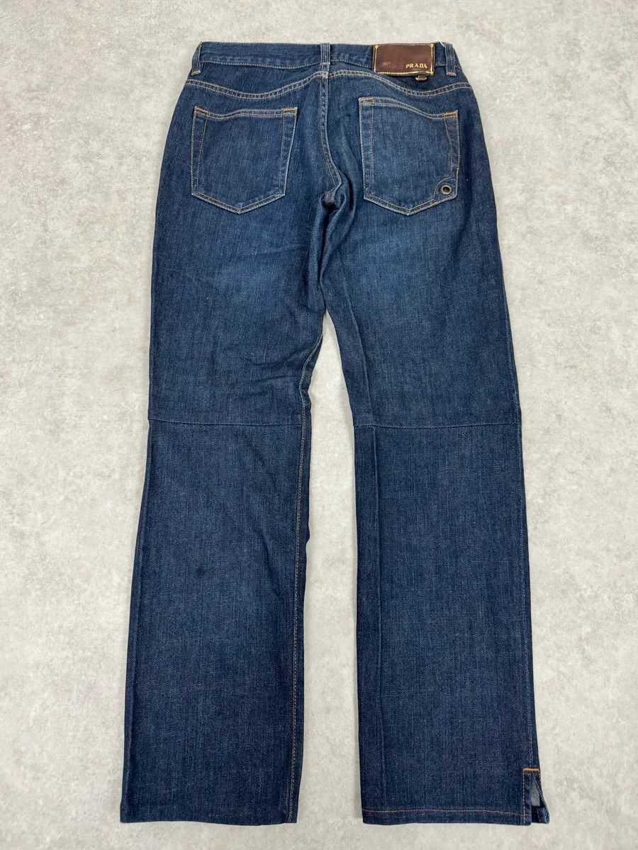 Prada 2000s Prada Navy Brut Denim Jeans Size US 30 / EU 46 - 8 Thumbnail