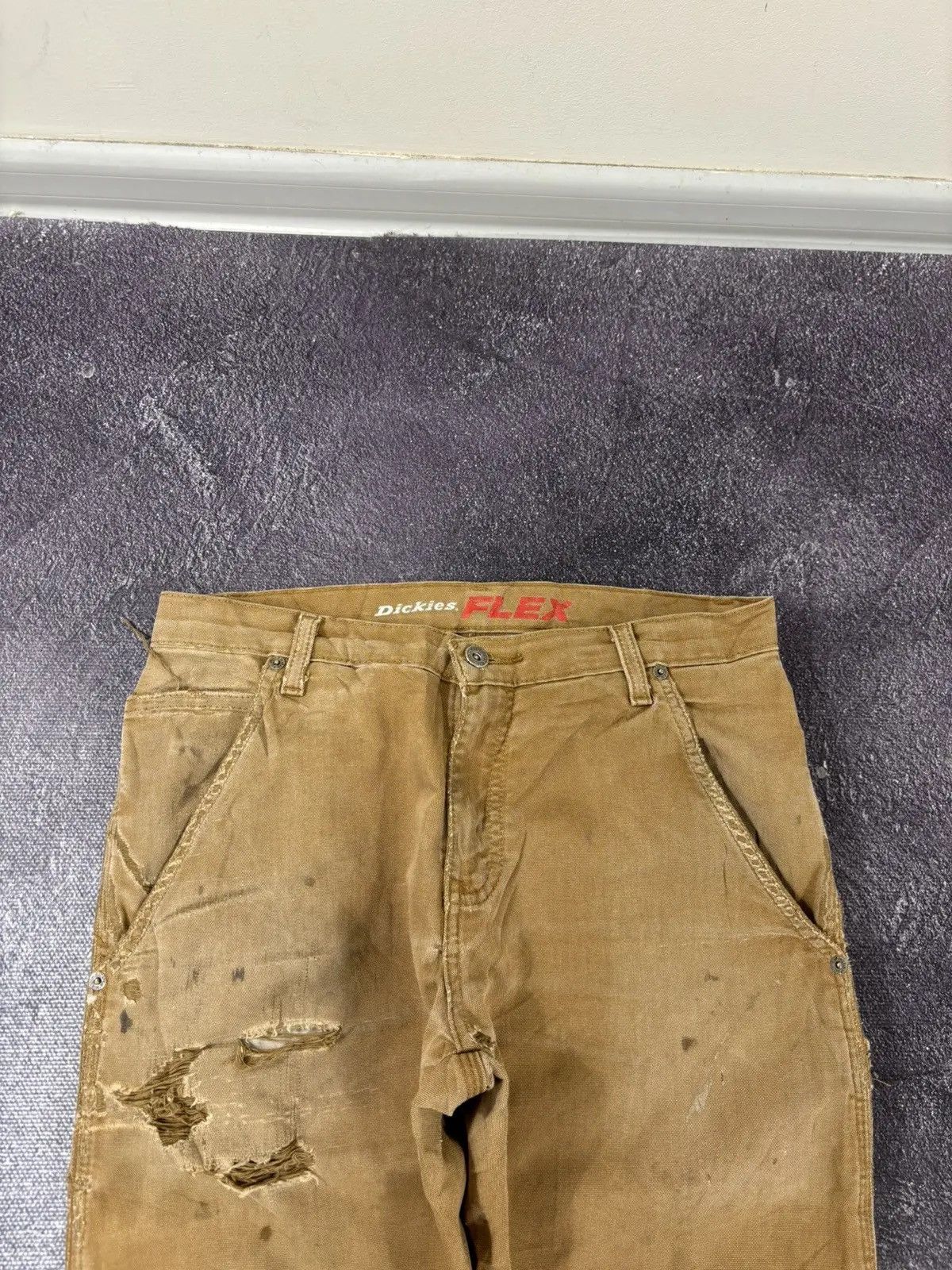 Dickies × Vintage Vintage Dickies Flex American Work Hype Pants Trousers Size US 30 / EU 46 - 9 Thumbnail
