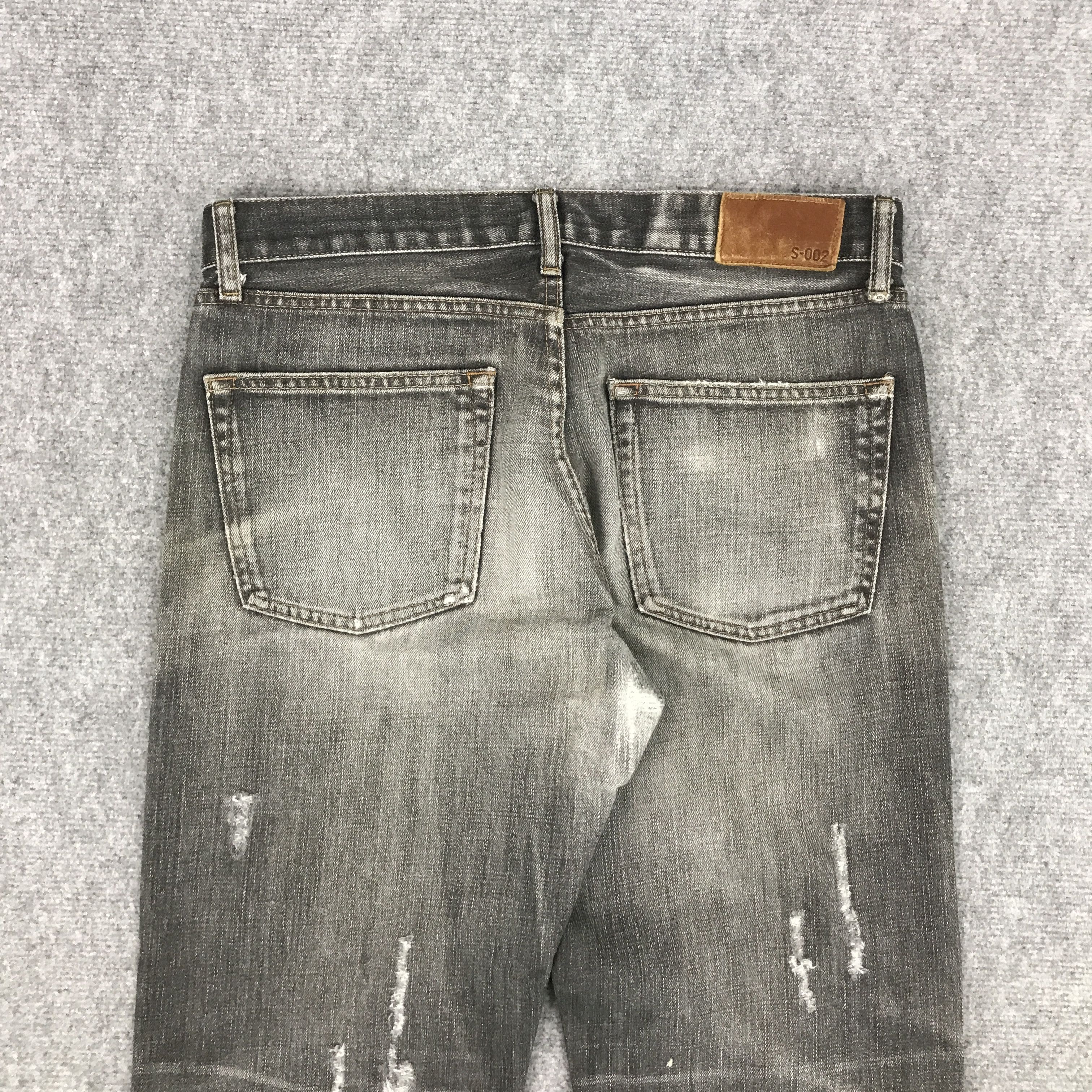 Japanese Brand × Uniqlo JAPANESE ORIGINAL UNIQLO DISTRESSED PANTS JEANS Size US 32 / EU 48 - 5 Thumbnail