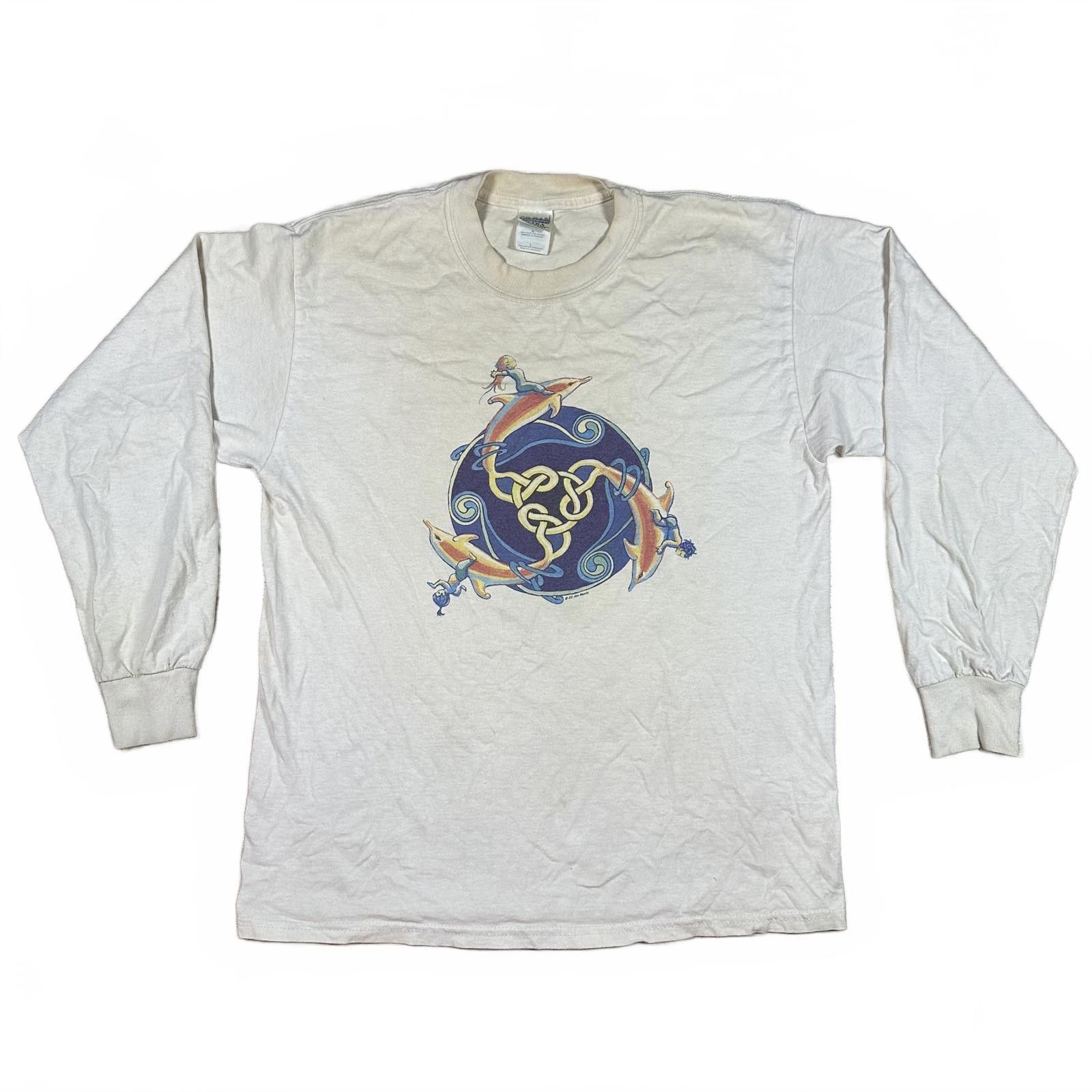 Gildan Mens Long Sleeve T-Shirt Size M Single Stitch White Size US L / EU 52-54 / 3 - 1 Thumbnail