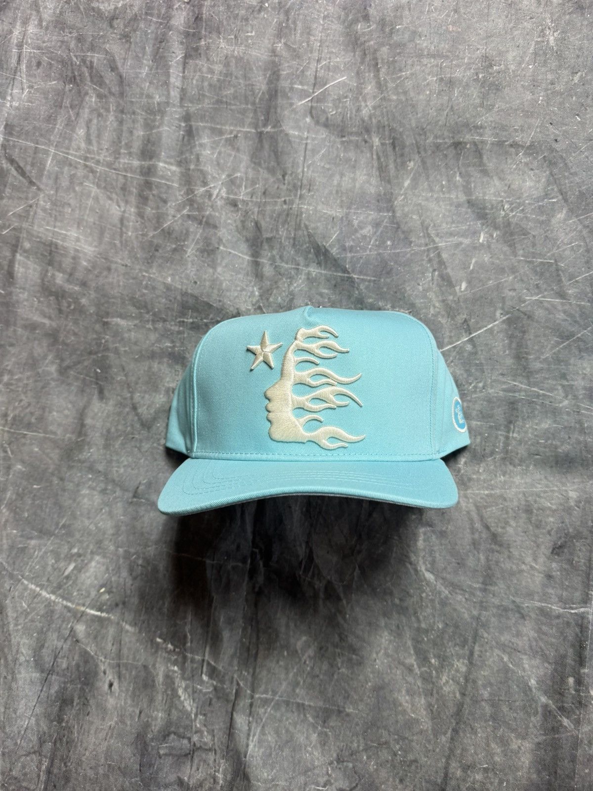 HELLSTAR Hellstar Logo Snapback Hat in Baby Blue Size ONE SIZE - 1 Thumbnail