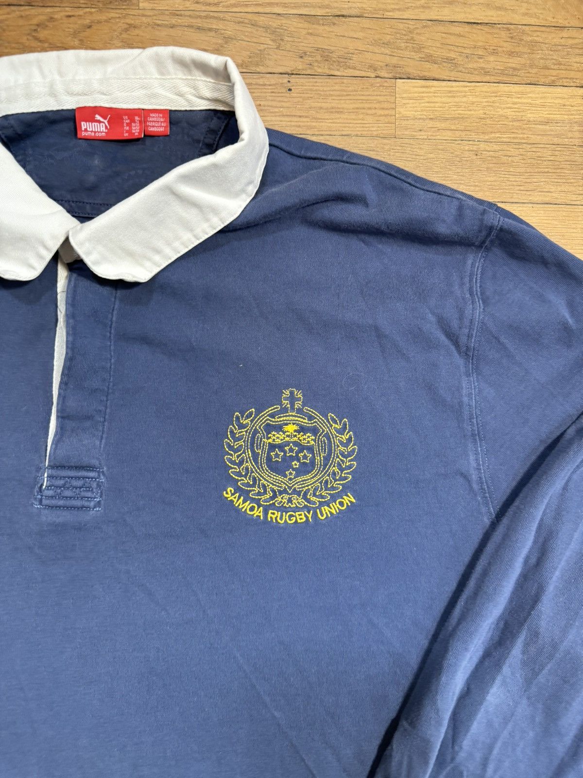Puma × Vintage Vintage Puma Samoa Rugby Union Uniform Longsleeve. Size XL Size US XL / EU 56 / 4 - 4 Thumbnail