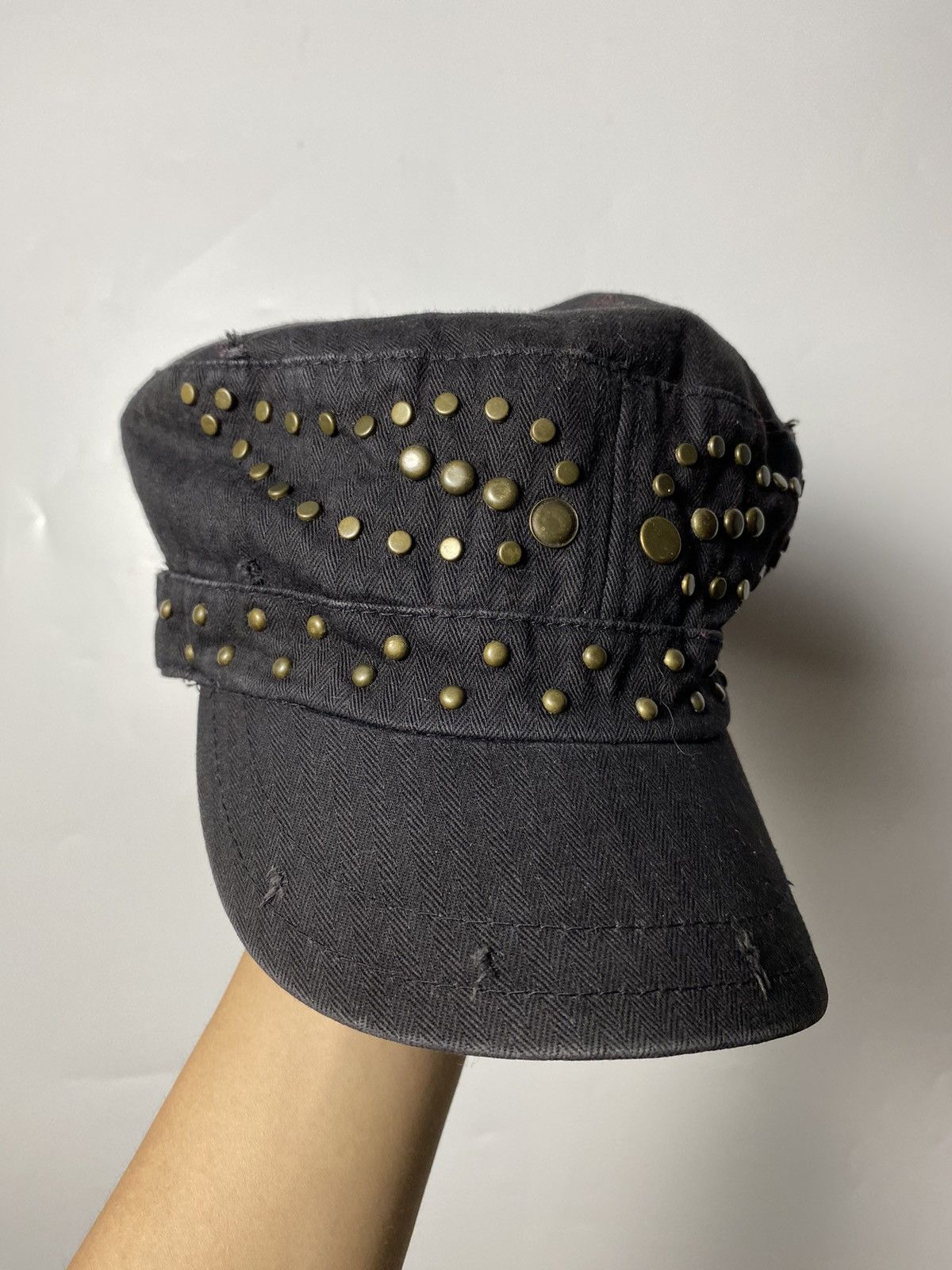 If Six Was Nine × Japanese Brand × KMRii studded cadet hat commando Size 30 - 3 Thumbnail