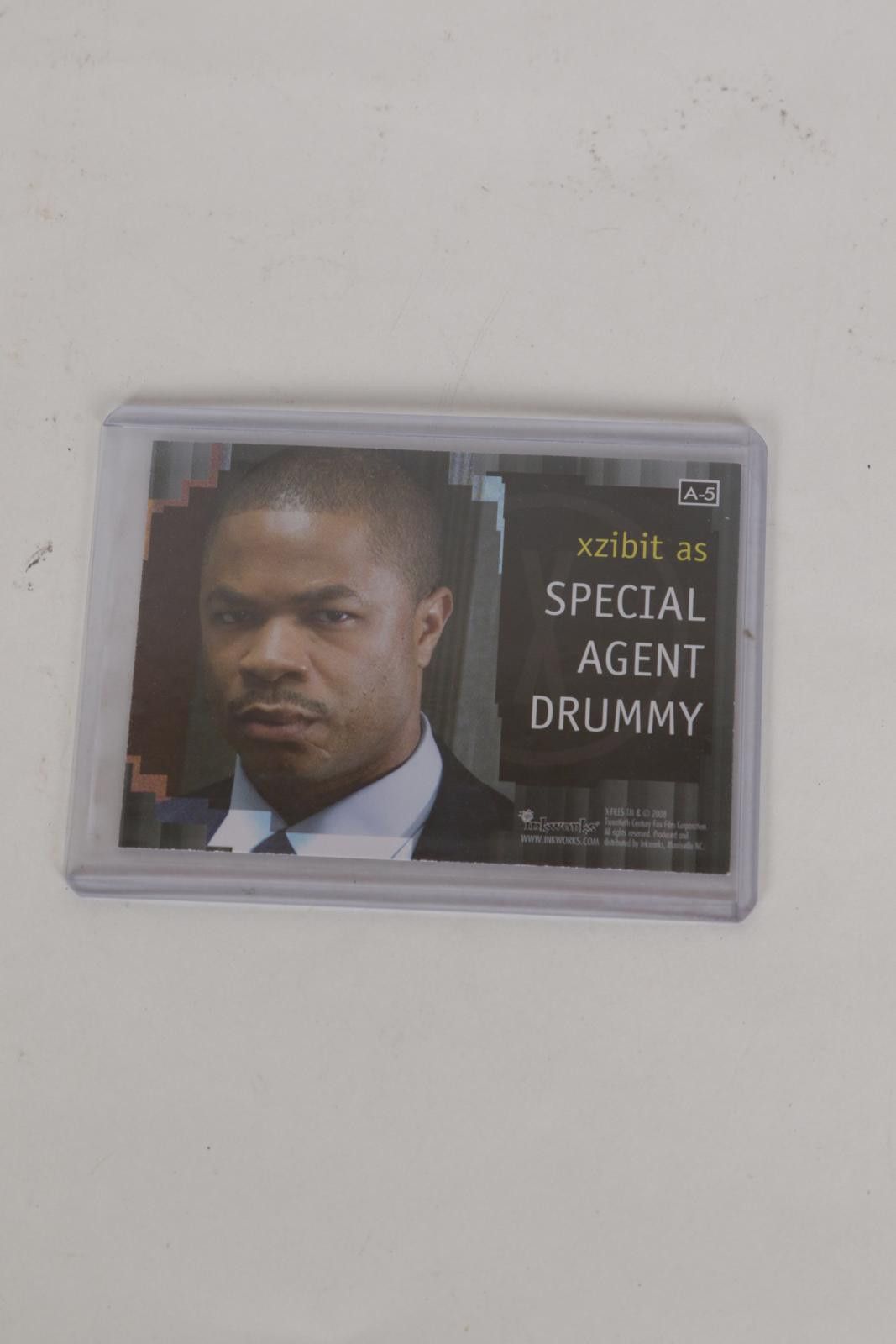 Other 08' X-Files I Want To Believe Xzibit Autograph Trading Card Size ONE SIZE - 2 Thumbnail