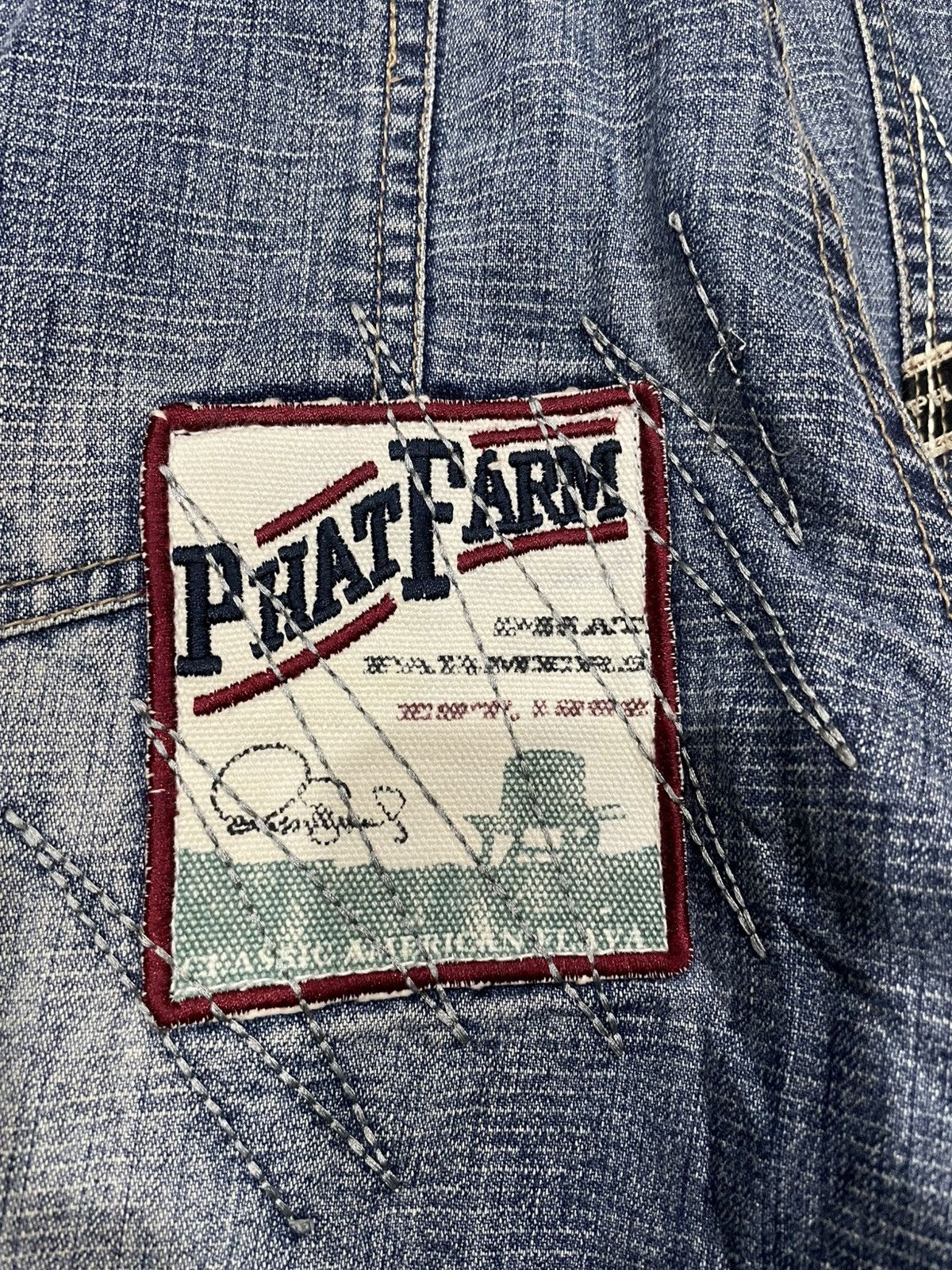 Phat Farm Vintage Phat Farm Distress Faded Denim Jeans Size US 34 / EU 50 - 17 Thumbnail
