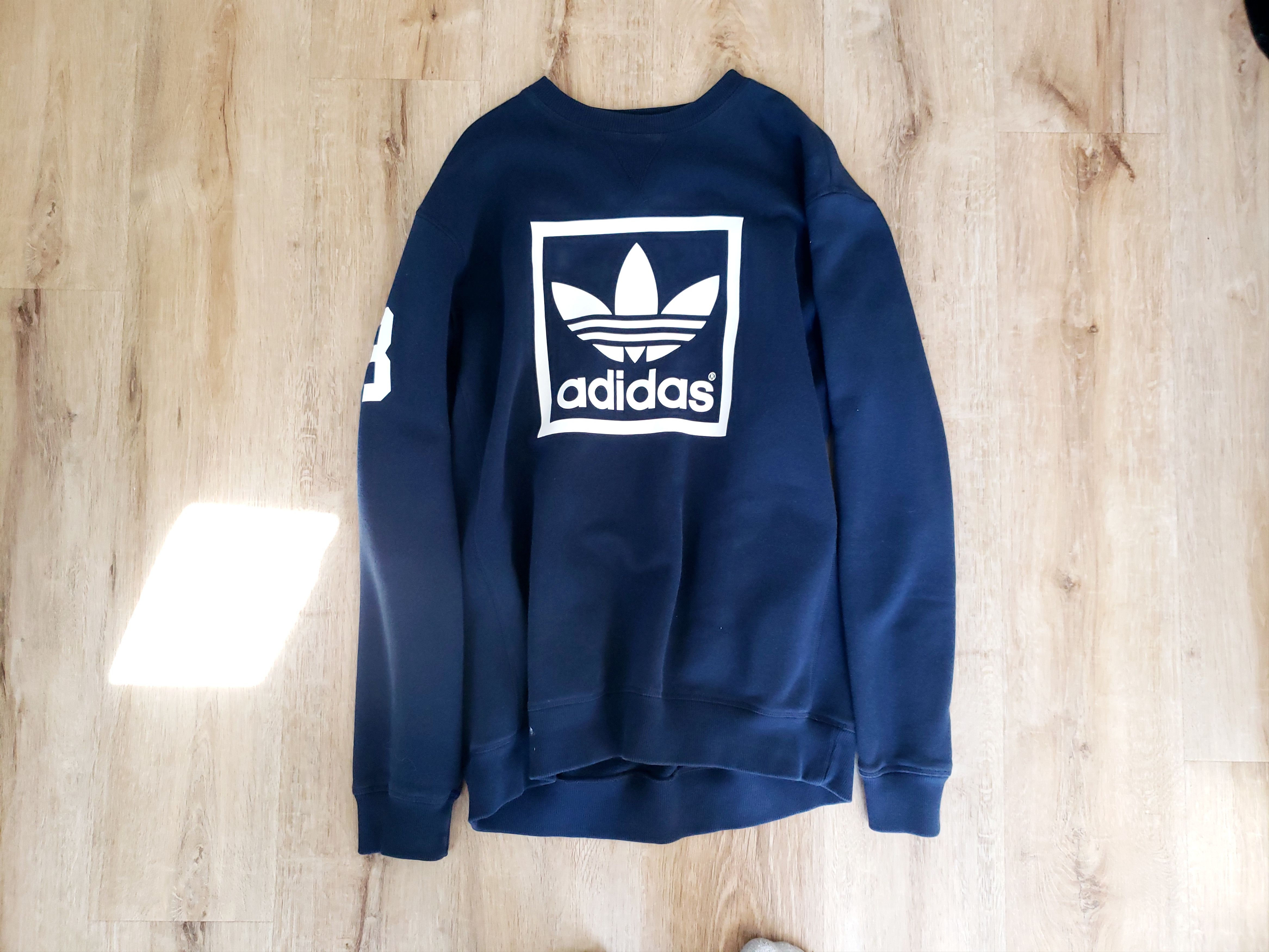 Adidas Classic Adidas Blue Sweatshirt Medium Size US M / EU 48-50 / 2 - 1 Thumbnail