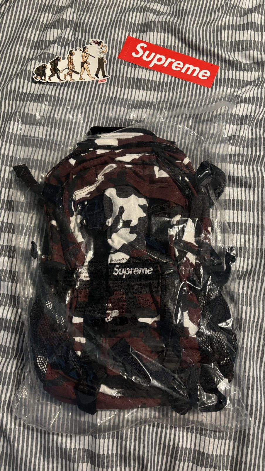 Supreme Supreme camo red back pack Size ONE SIZE - 3 Thumbnail