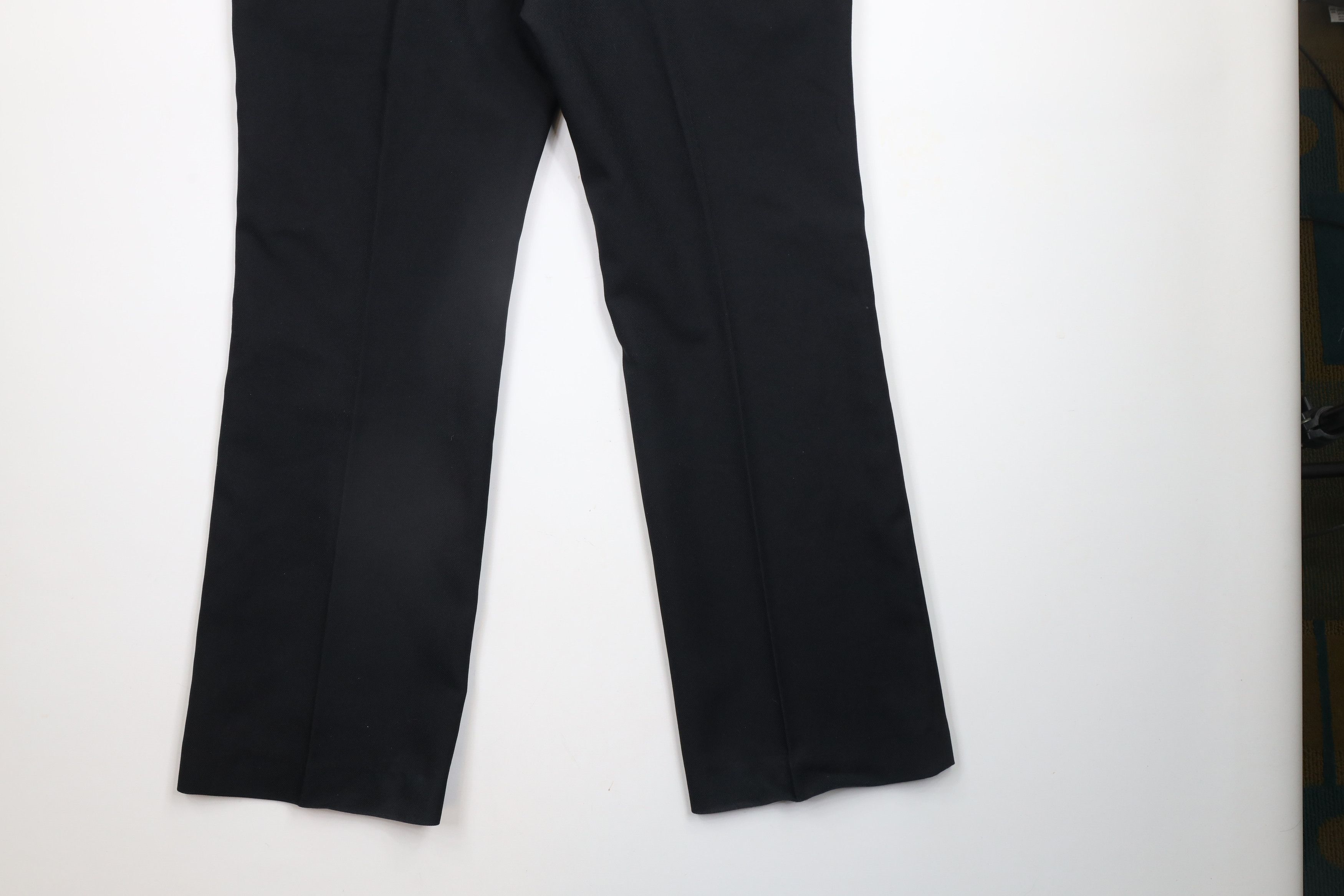 Vintage Vintage 70s Streetwear Bell Bottoms Chino Pants Black USA Size US 36 / EU 52 - 14 Thumbnail