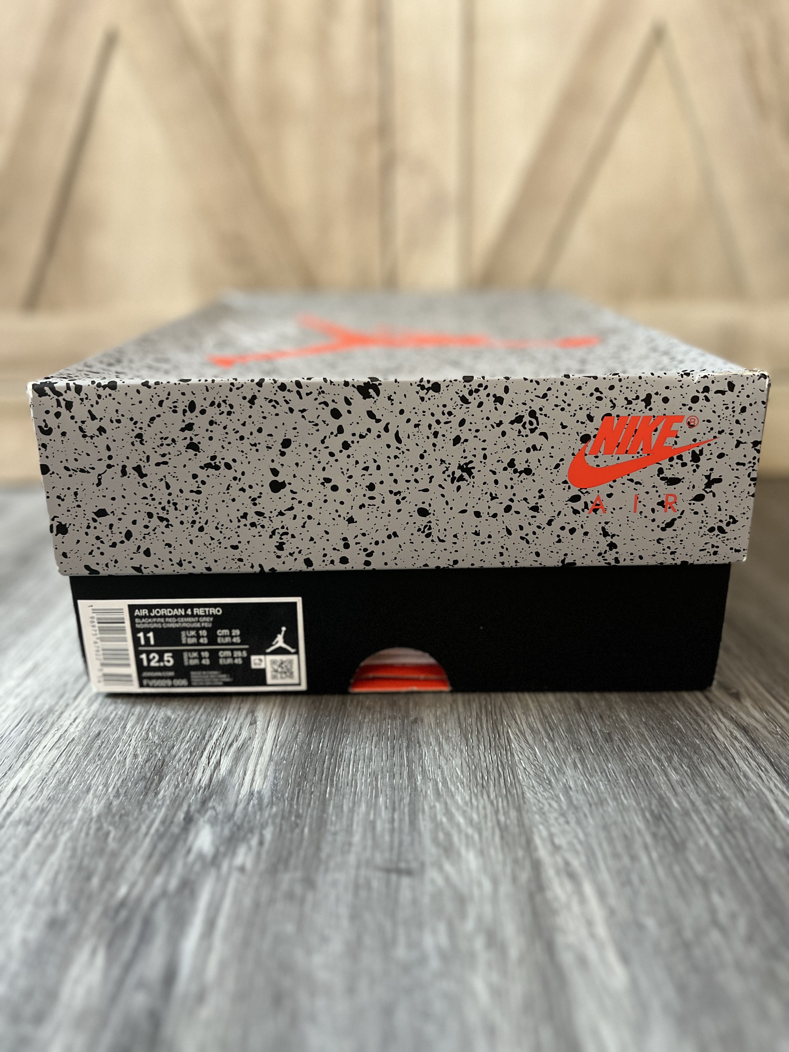 Jordan Brand Jordan 4 Retro Bred Reimagined Size US 11 / EU 44 - 7 Thumbnail