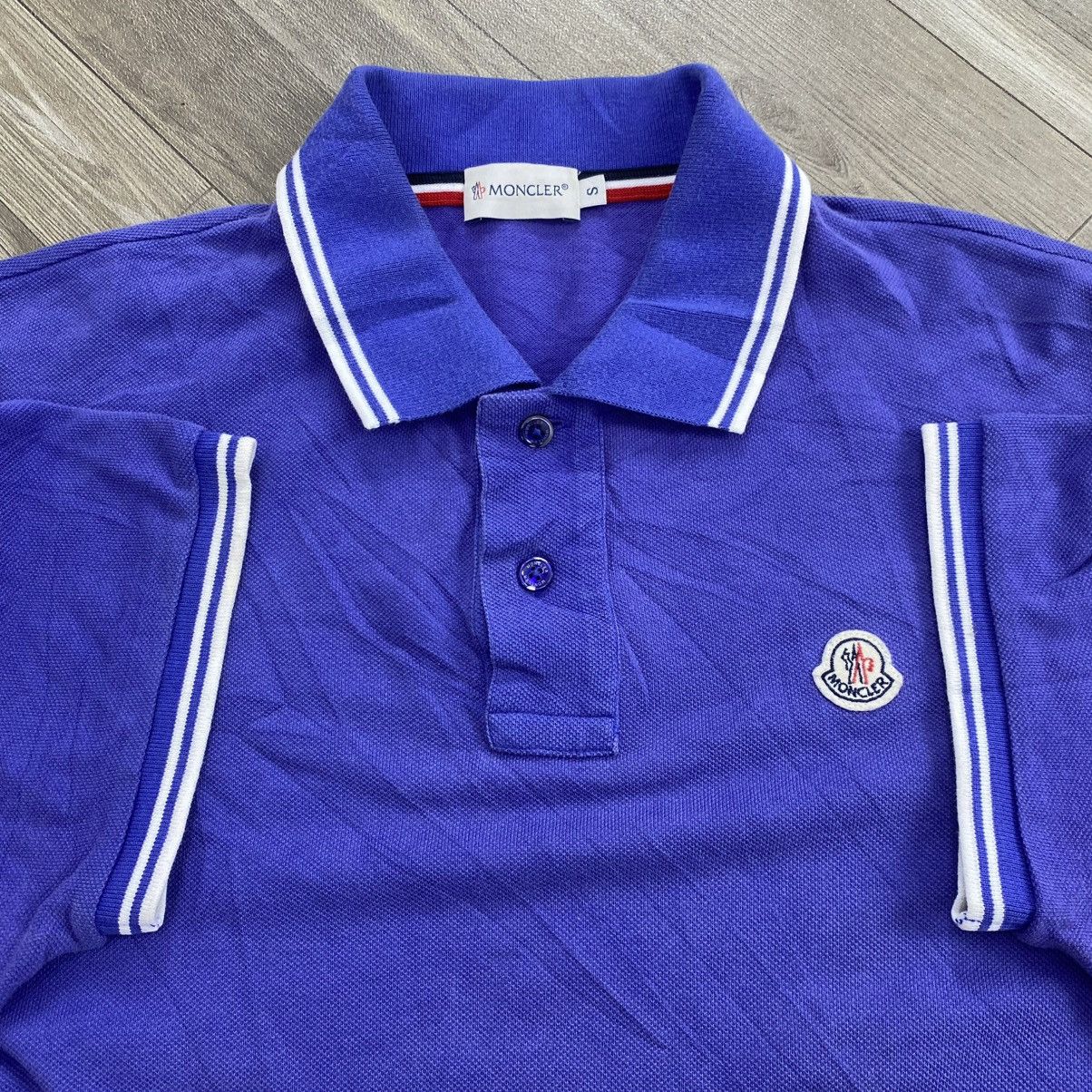Moncler Vintage Moncler Maglia Polo Manica Corta Polo T-Shirt Luxury Size US S / EU 44-46 / 1 - 3 Thumbnail