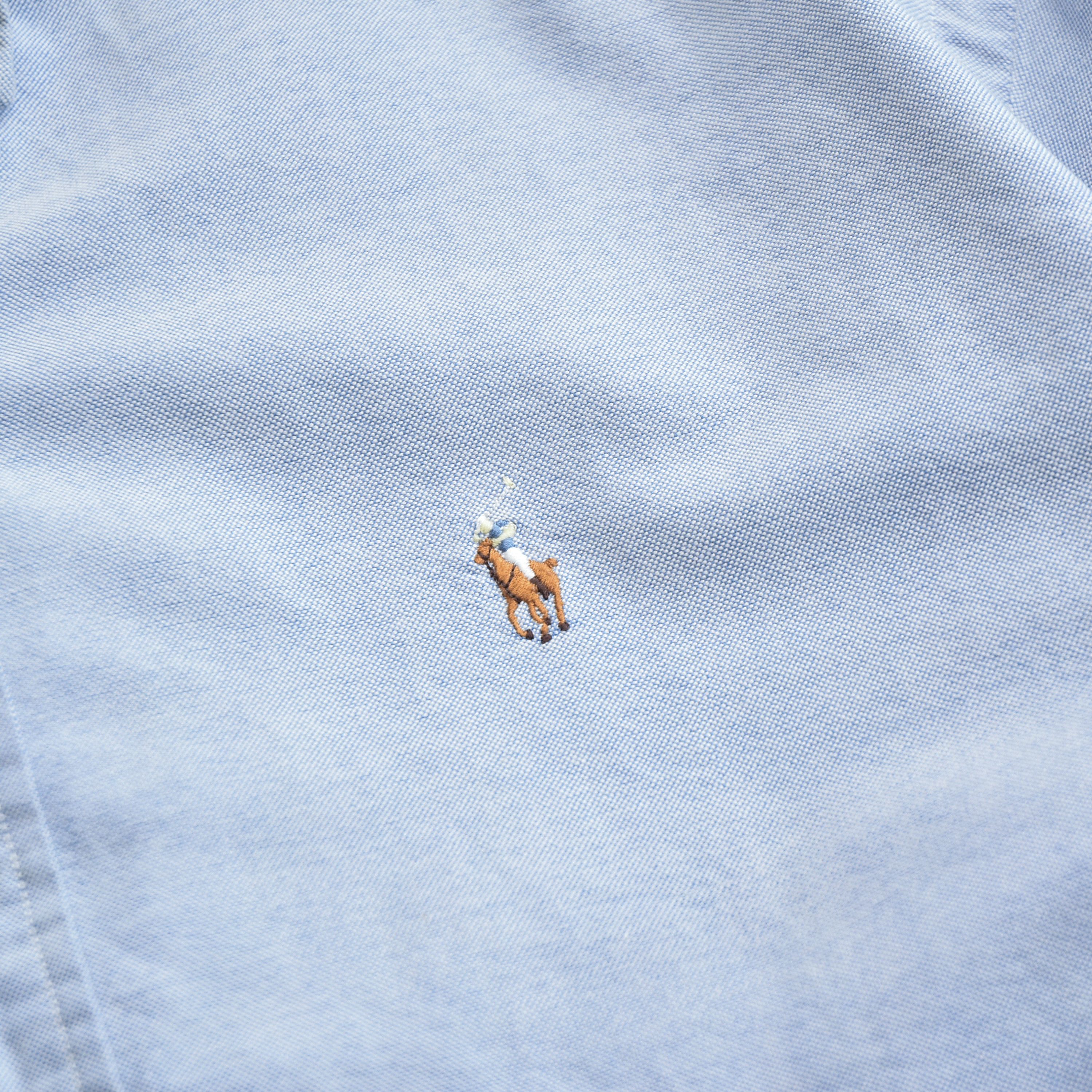 Ralph Lauren RALPH LAUREN Sport Light Blue Oxford Cotton Shirt Oversized Size S / US 4 / IT 40 - 8 Thumbnail