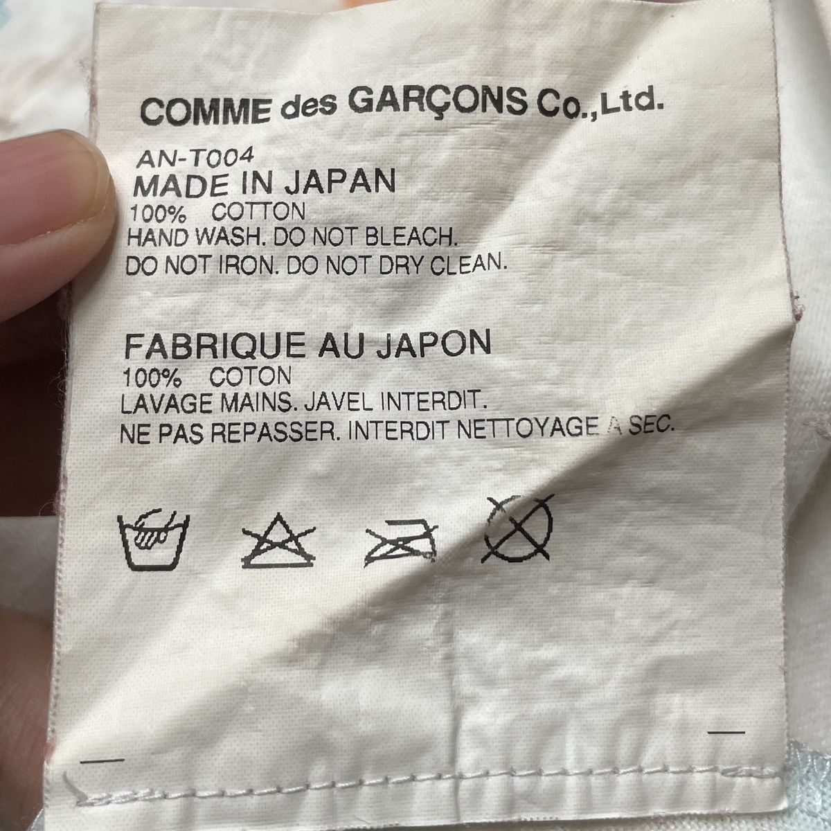 Comme des Garcons × Disney × Japanese Brand Vintage Brand Comme Des Garcons Disney T-shirt 2000s Size US L / EU 52-54 / 3 - 11 Thumbnail